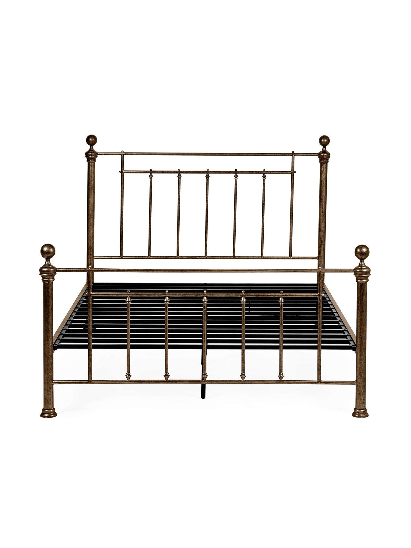 Image 3 of 6 of Julian Bowen Aurelia Brass Metal Bed - King Size