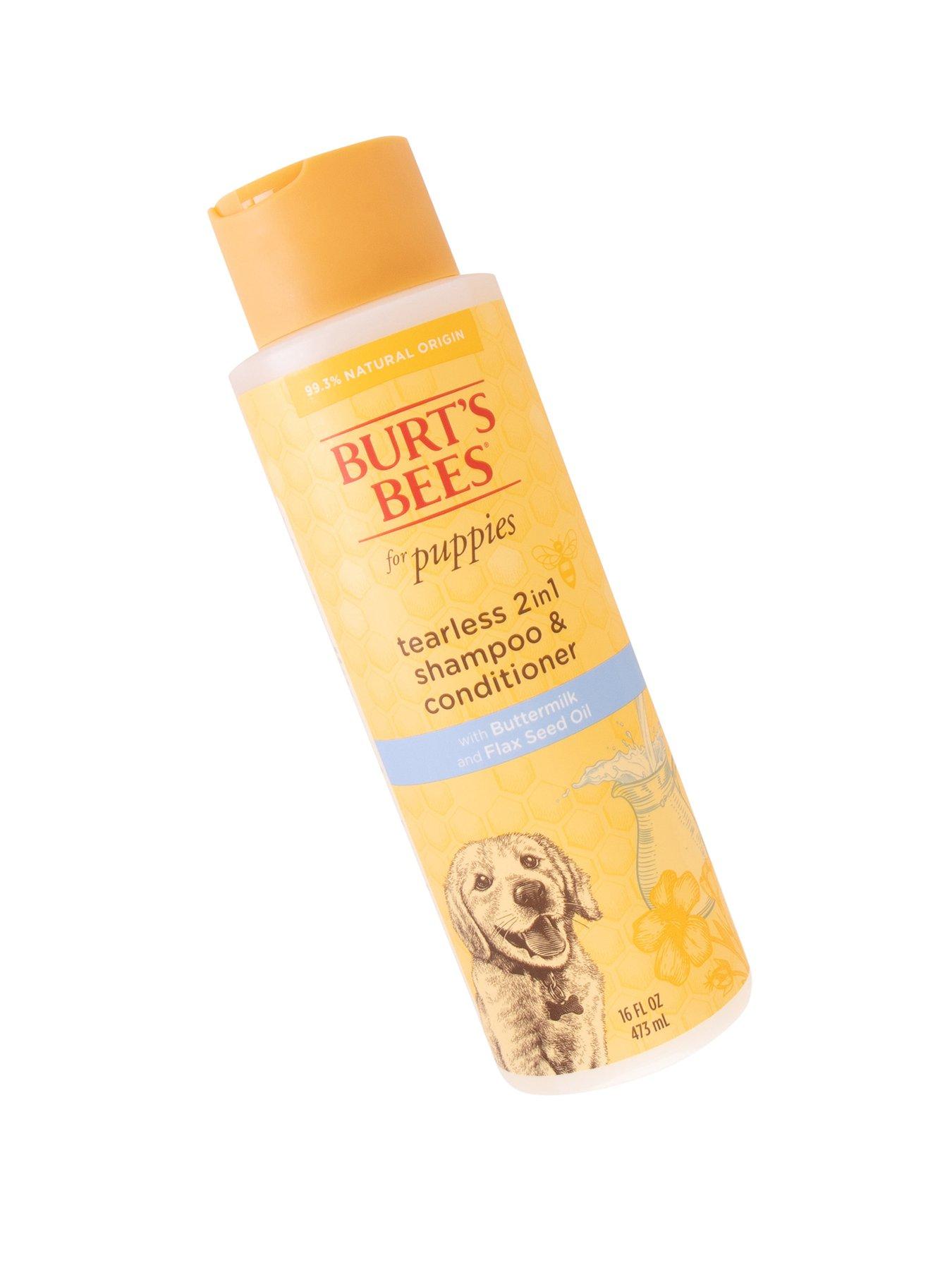 Image 1 of 4 of Burts Bees Burts Bees Tearless 2 in 1 Shampoo and Conditioner for Puppies with Buttermilk & Linseed Oil, 16 Ounces