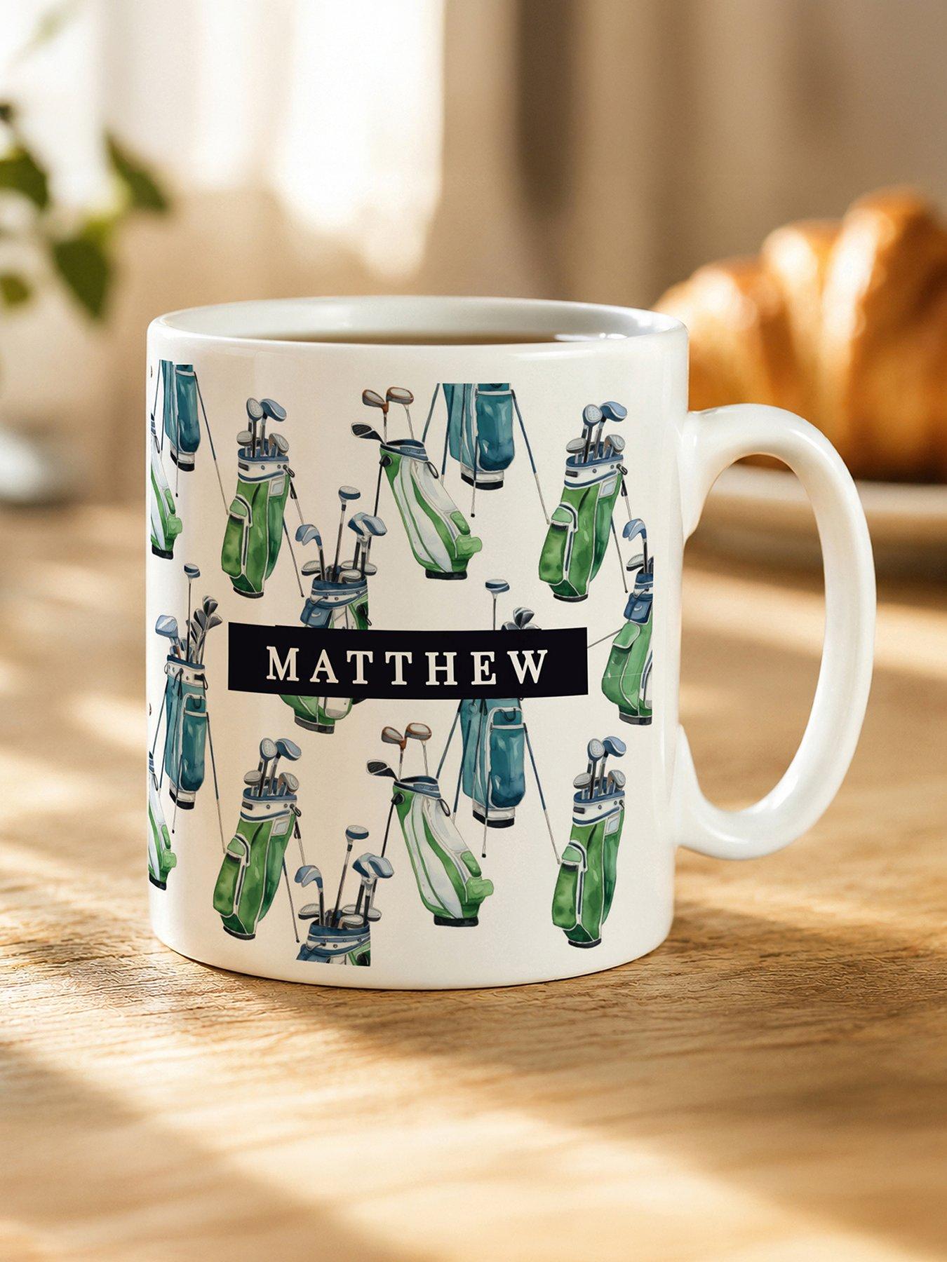 Image 1 of 3 of The Personalised Memento Company Personalised Golf Bag Mug