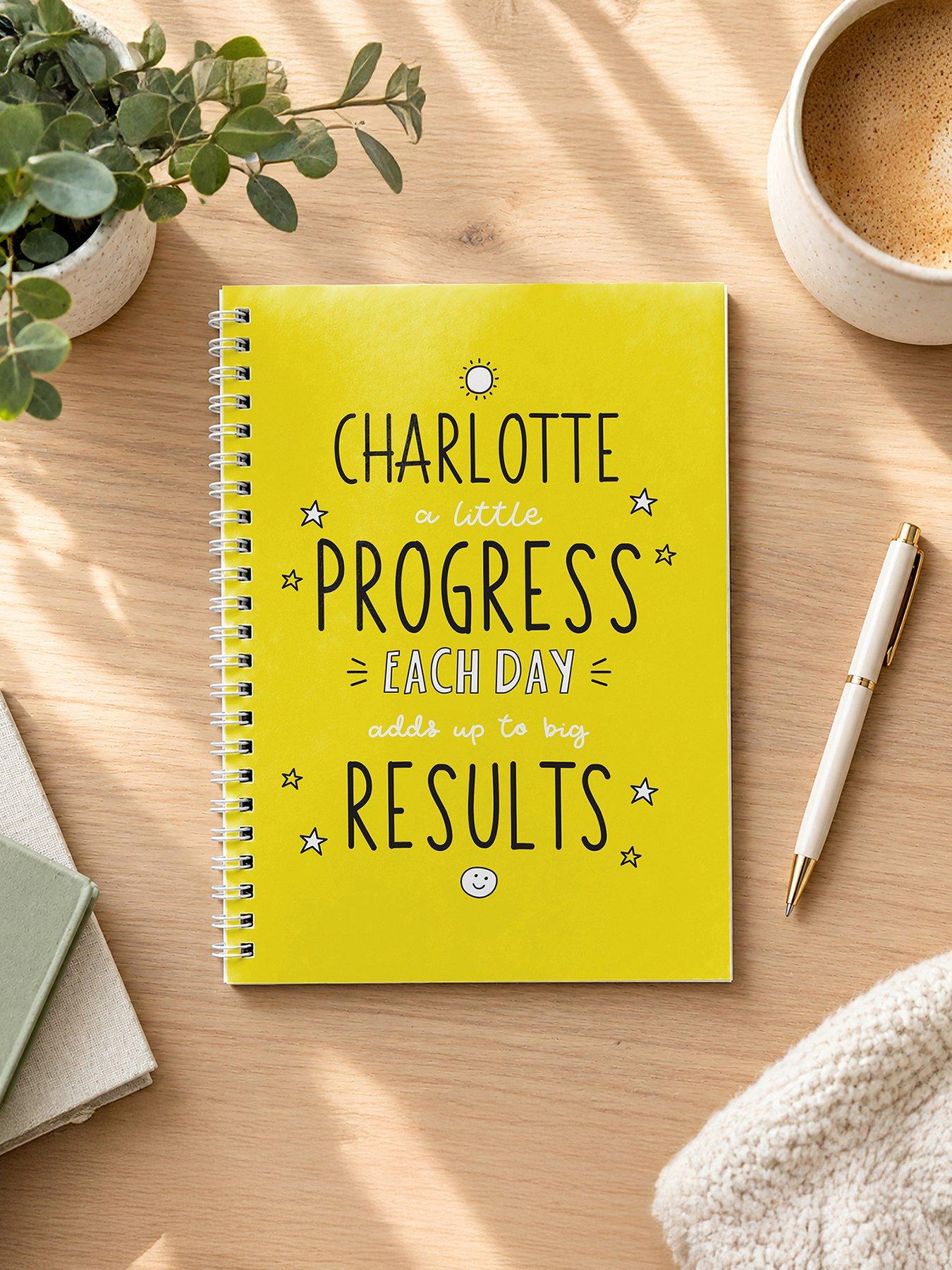 Image 1 of 4 of The Personalised Memento Company Personalised Mindfulness A5 Journal