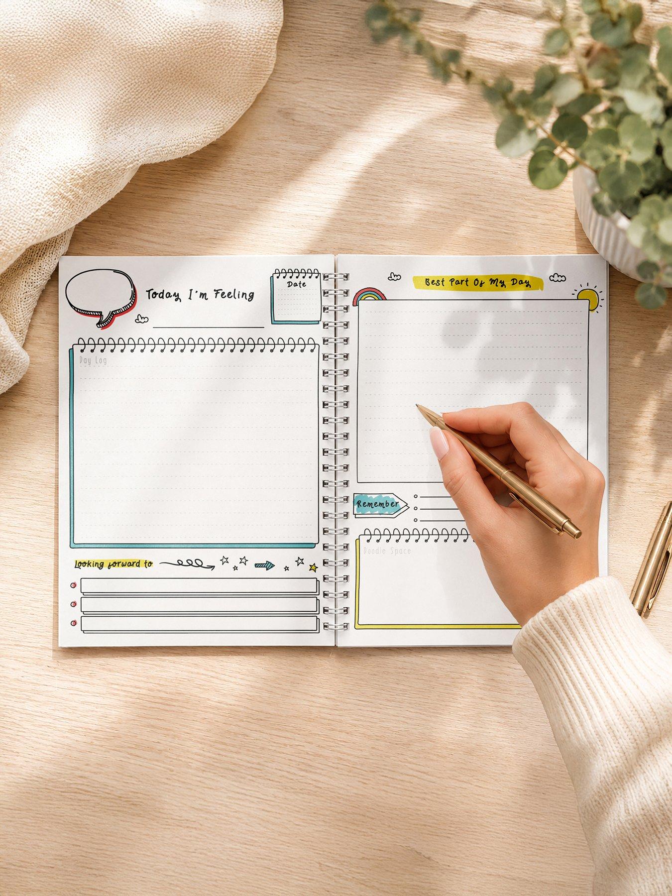 Image 3 of 4 of The Personalised Memento Company Personalised Mindfulness A5 Journal