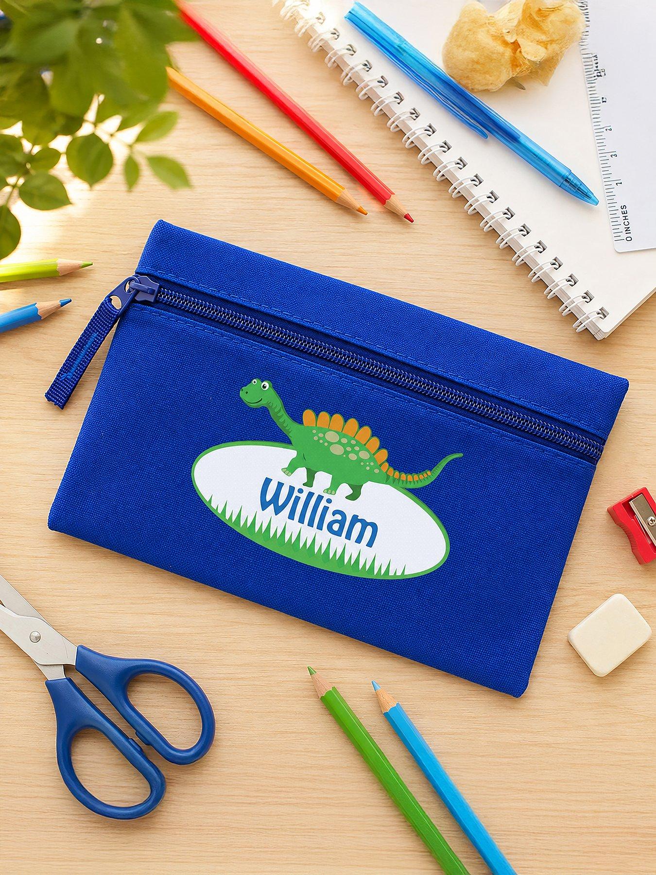 Image 2 of 4 of The Personalised Memento Company Personalised Dinosaur Pencil case