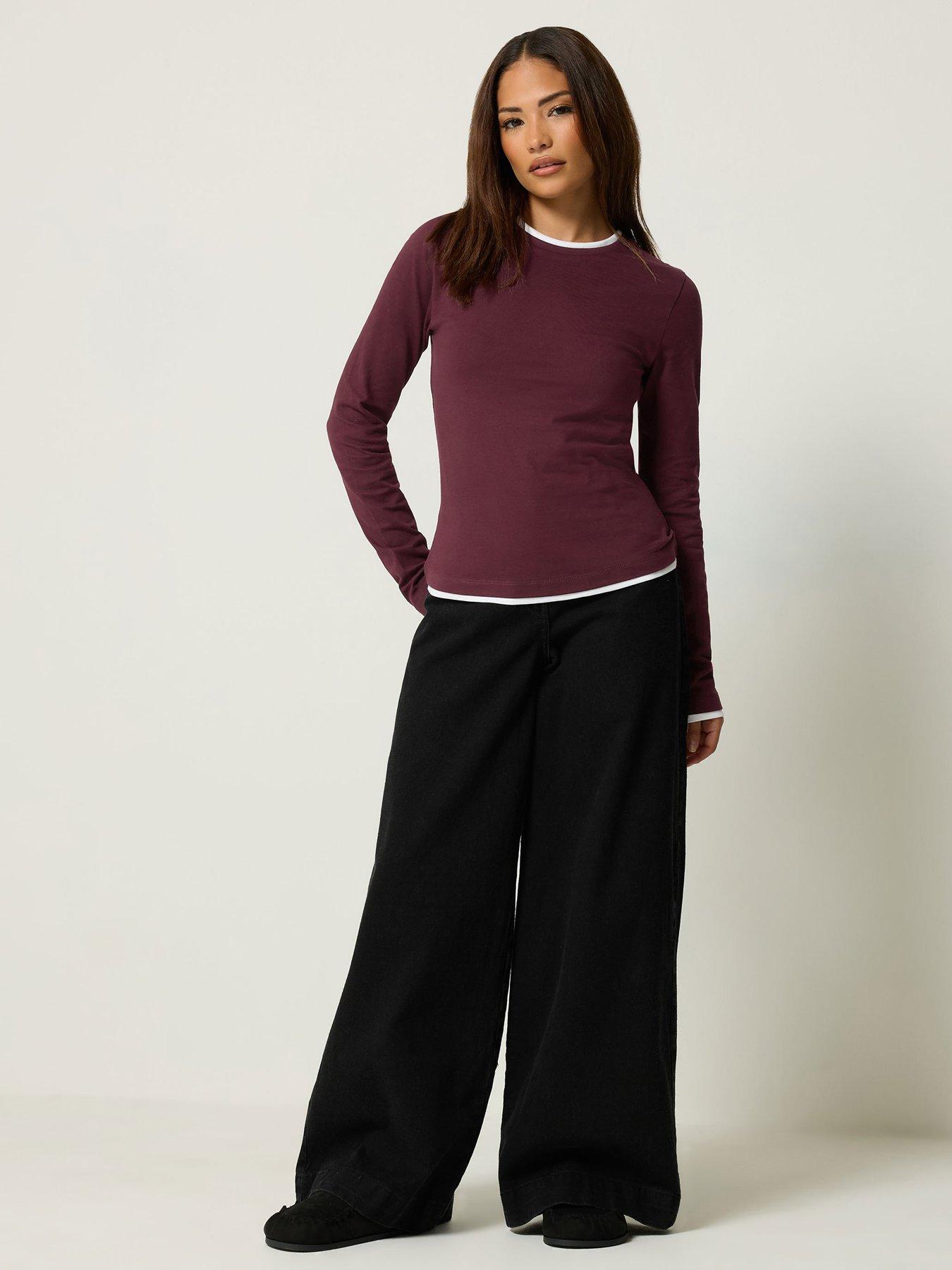 Image 3 of 4 of PixieGirl Petite Long Sleeve T-shirt