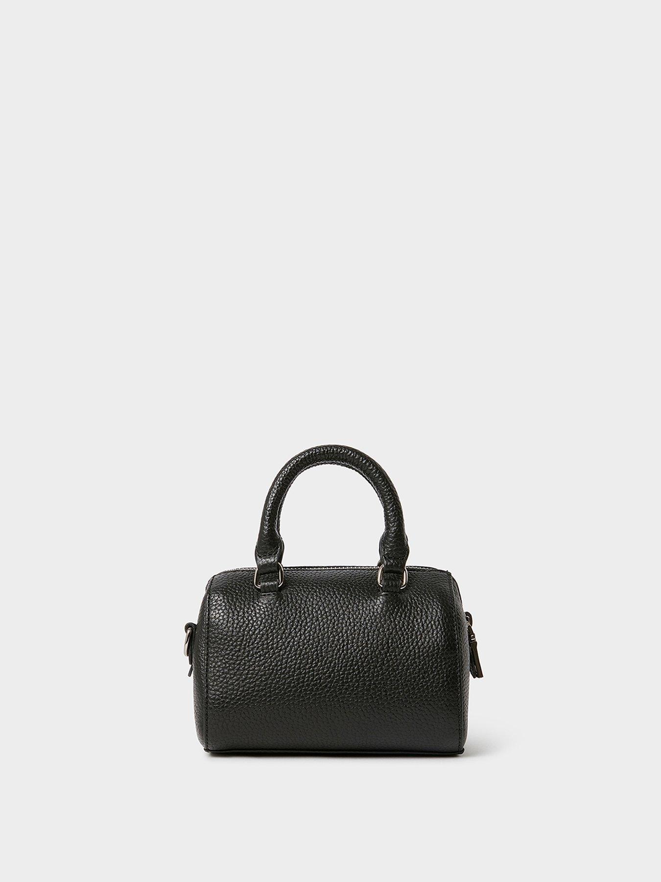 Image 3 of 6 of Osprey London Womens Madison Mini Barrel Top Handle Bag - Black