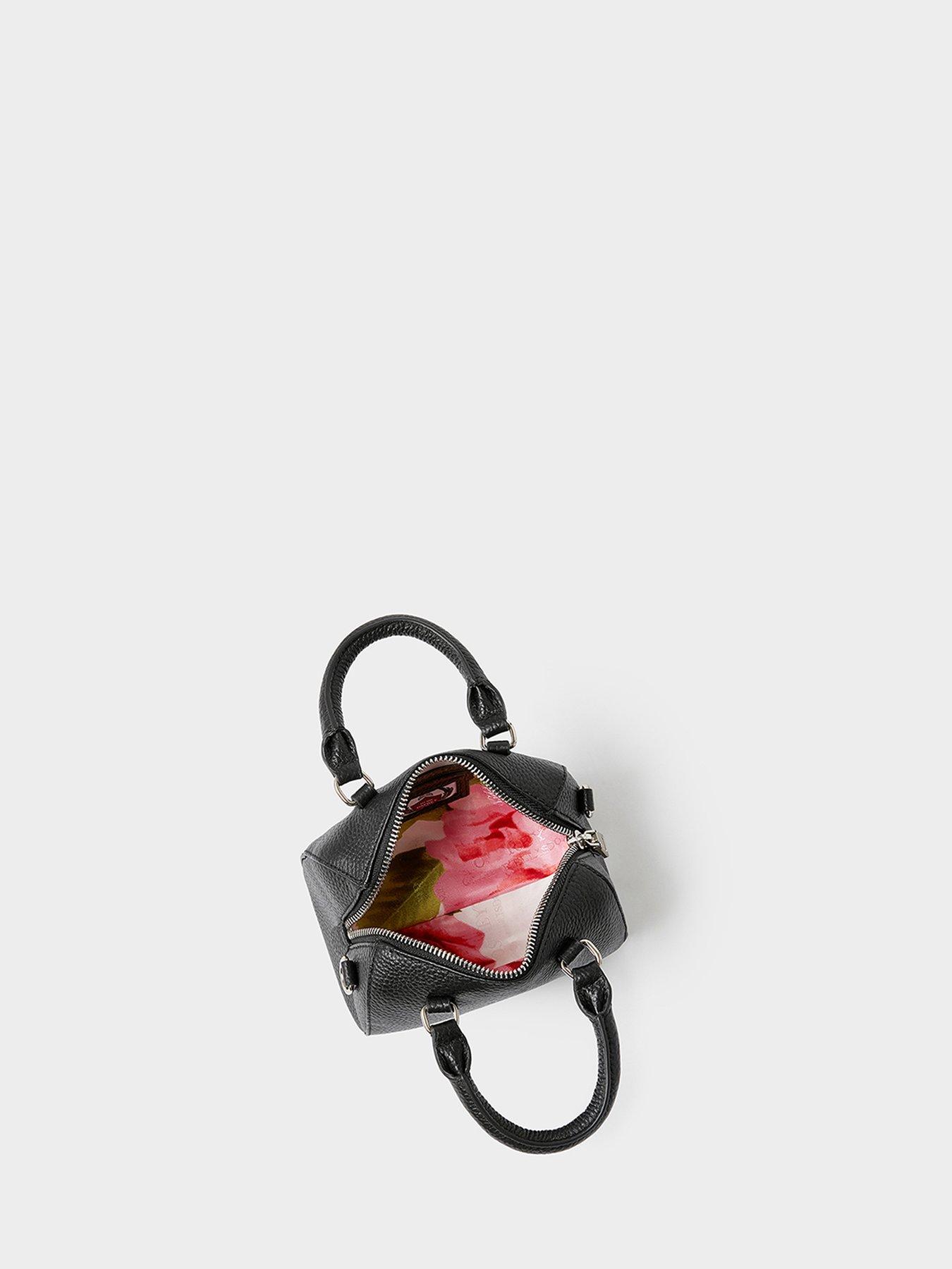 Image 5 of 6 of Osprey London Womens Madison Mini Barrel Top Handle Bag - Black