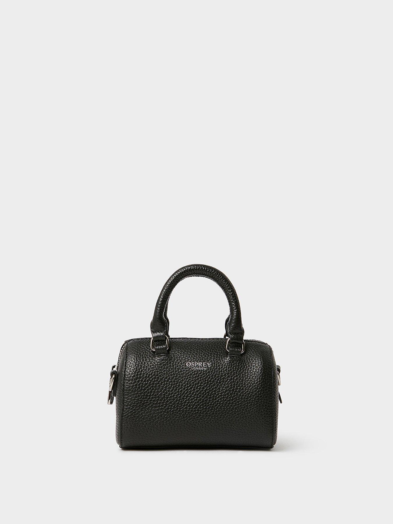Image 6 of 6 of Osprey London Womens Madison Mini Barrel Top Handle Bag - Black