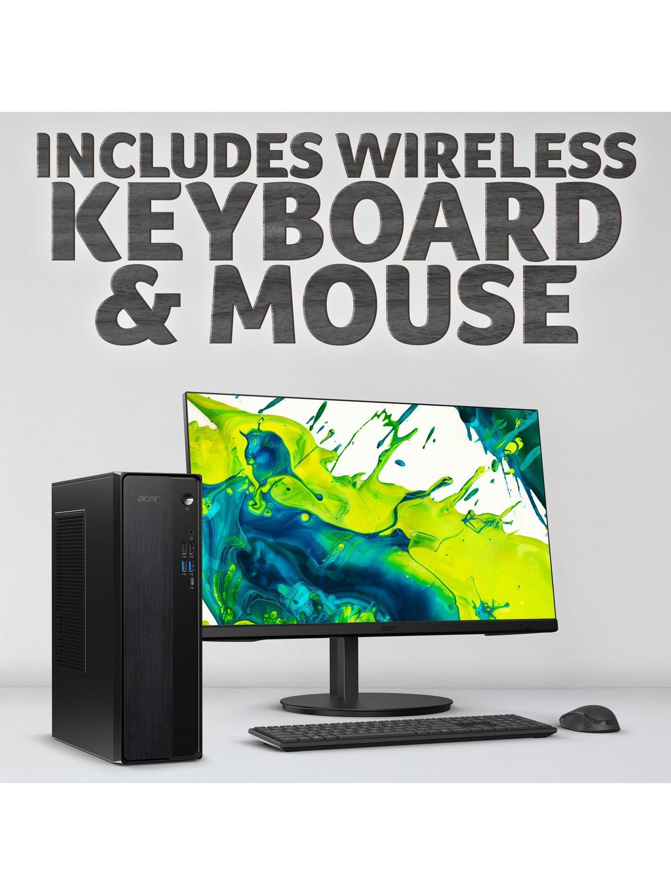 Image 4 of 7 of Acer XC-102 Desktop - AMD Ryzen 3, 8GB RAM, 1TB SSD, Black