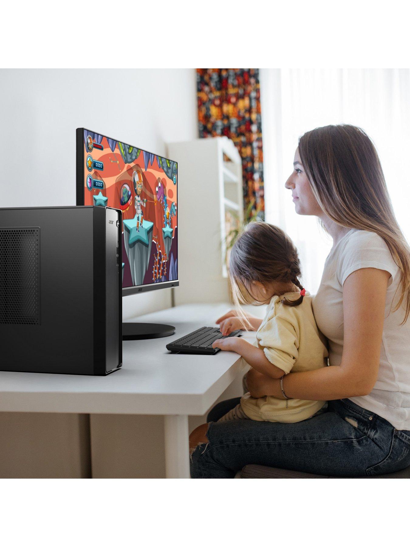 Image 6 of 7 of Acer XC-102 Desktop - AMD Ryzen 3, 8GB RAM, 1TB SSD, Black