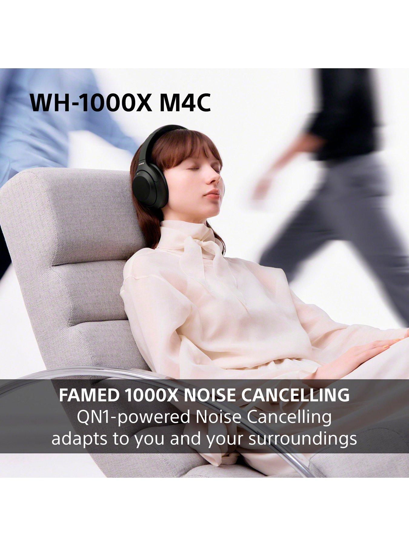 Image 3 of 8 of Sony WH-1000XM4C Noise-Cancelling Over-Ear Headphones