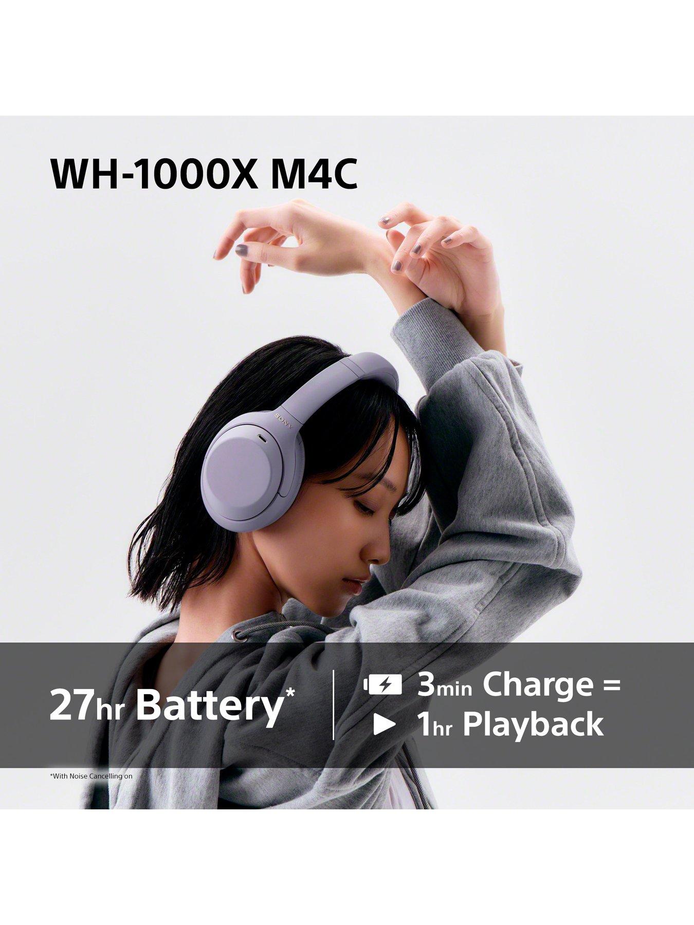 Image 6 of 8 of Sony WH-1000XM4C Noise-Cancelling Over-Ear Headphones