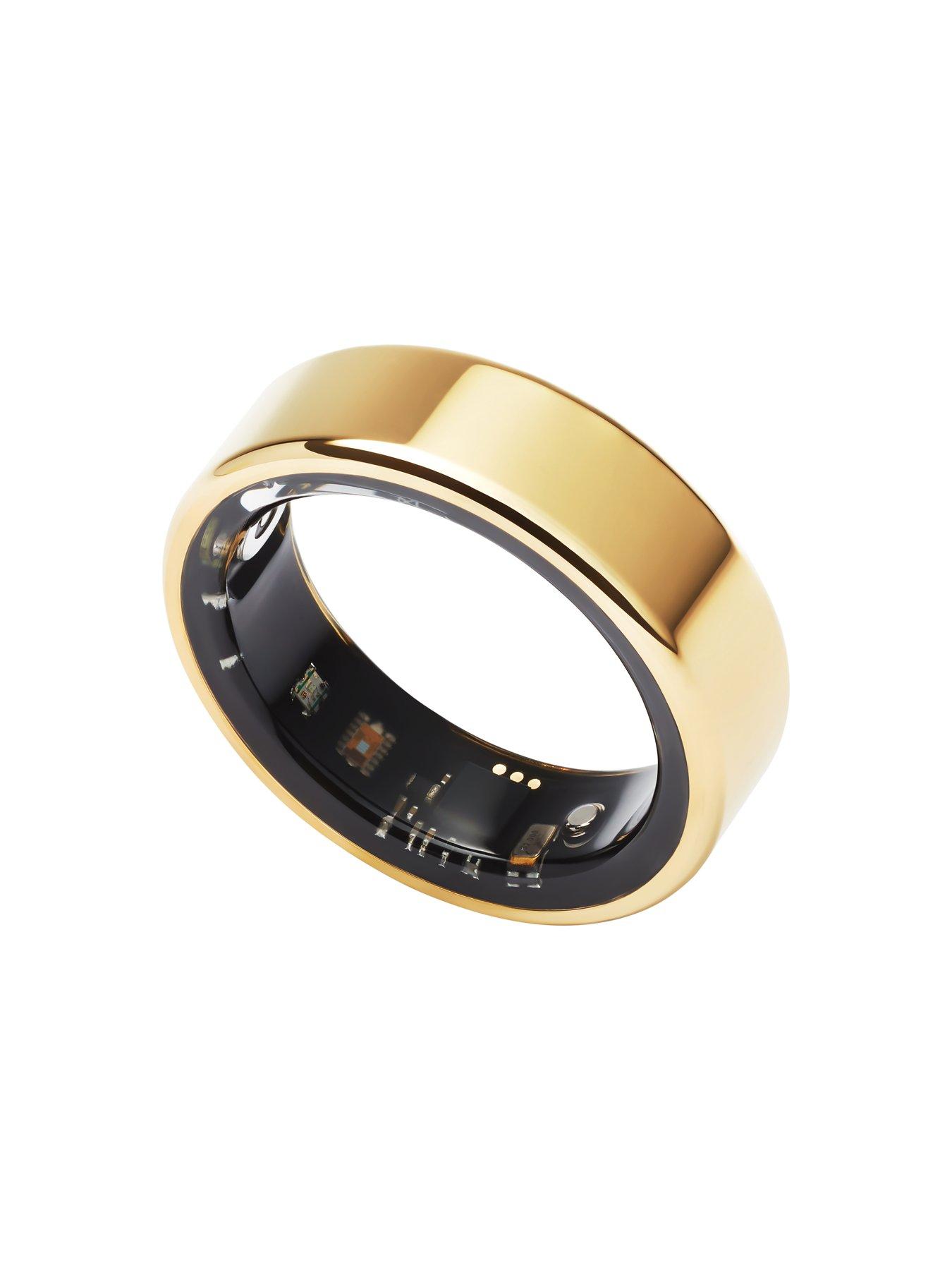 Image 2 of 8 of Sekonda Unisex Smart Ring Heart Rate 7-Day Battery Ring - Gold