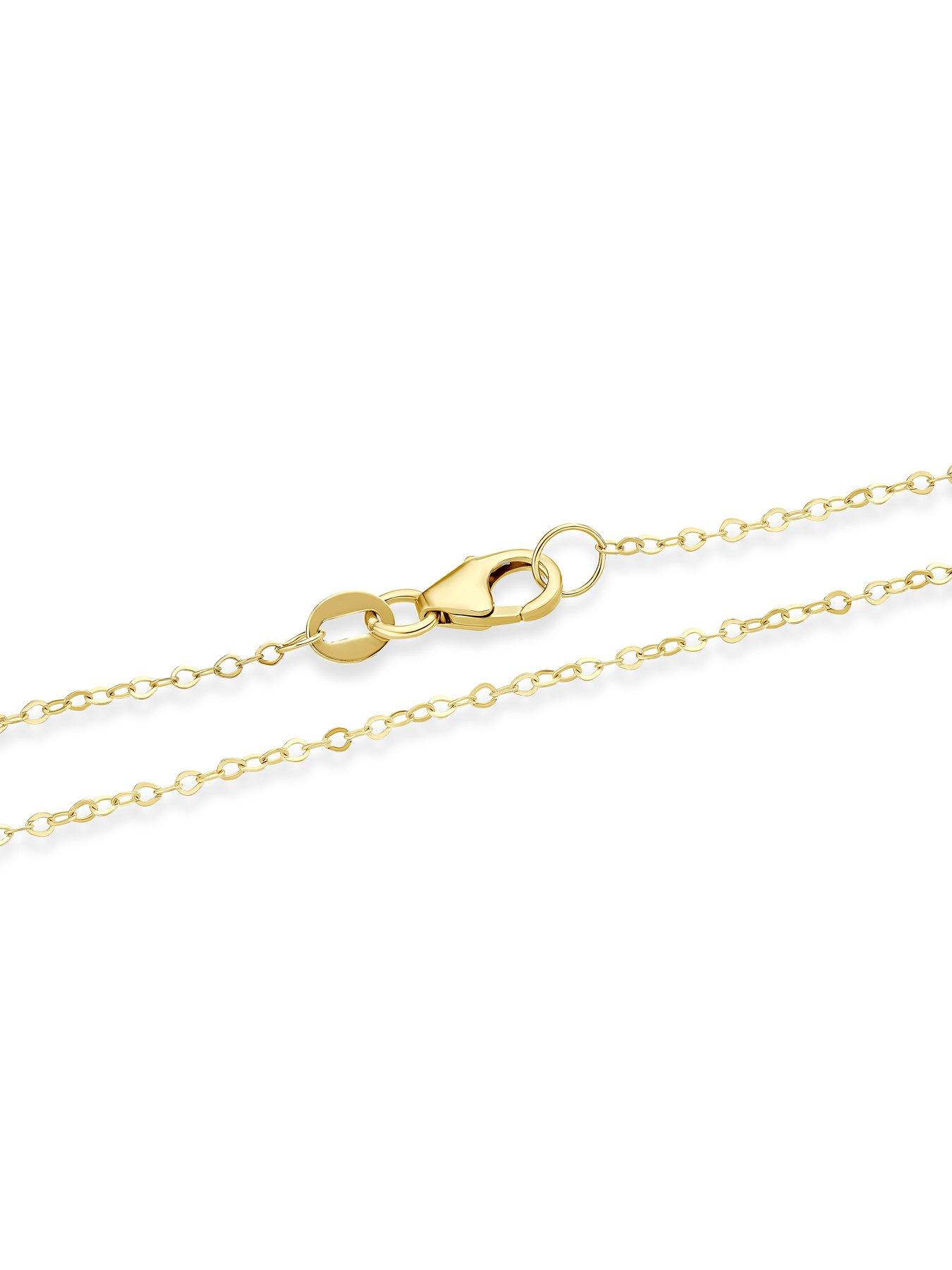 Image 3 of 3 of Ernest Jones 9ct Yellow Gold Tassel Strand Pendant