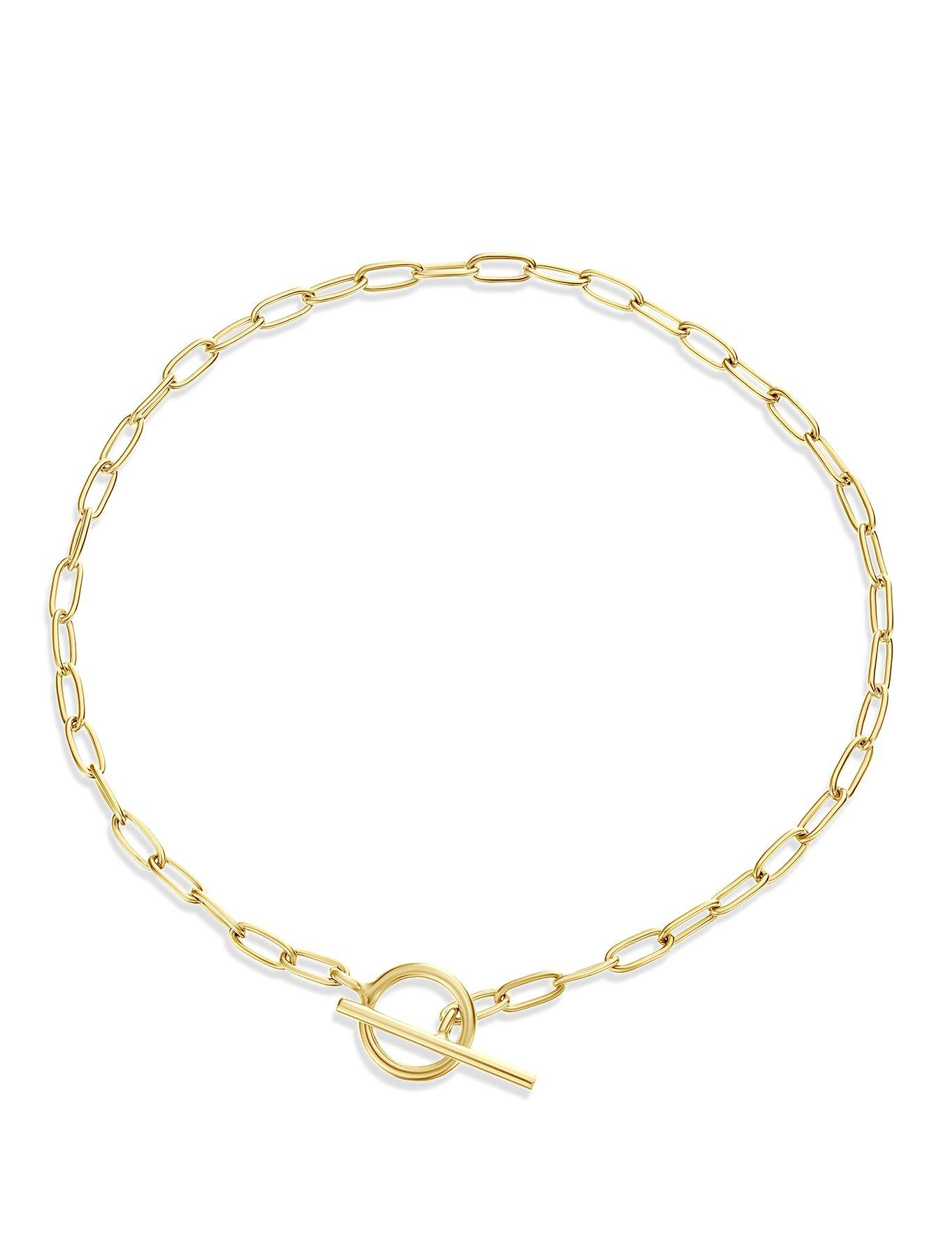 Image 1 of 3 of H. Samuel Womens T-Bar Toggle Chain Bracelet - One Colour
