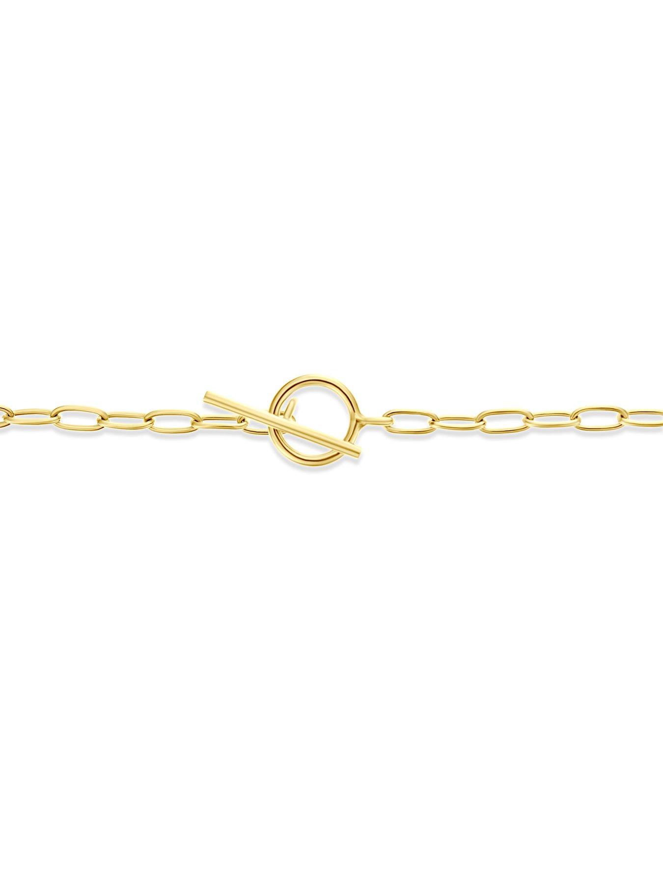 Image 2 of 3 of H. Samuel Womens T-Bar Toggle Chain Bracelet - One Colour