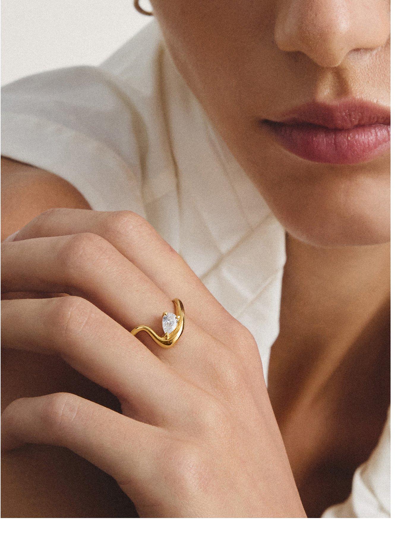 Image 1 of 4 of Thomas Sabo Fluid EleganceRing
