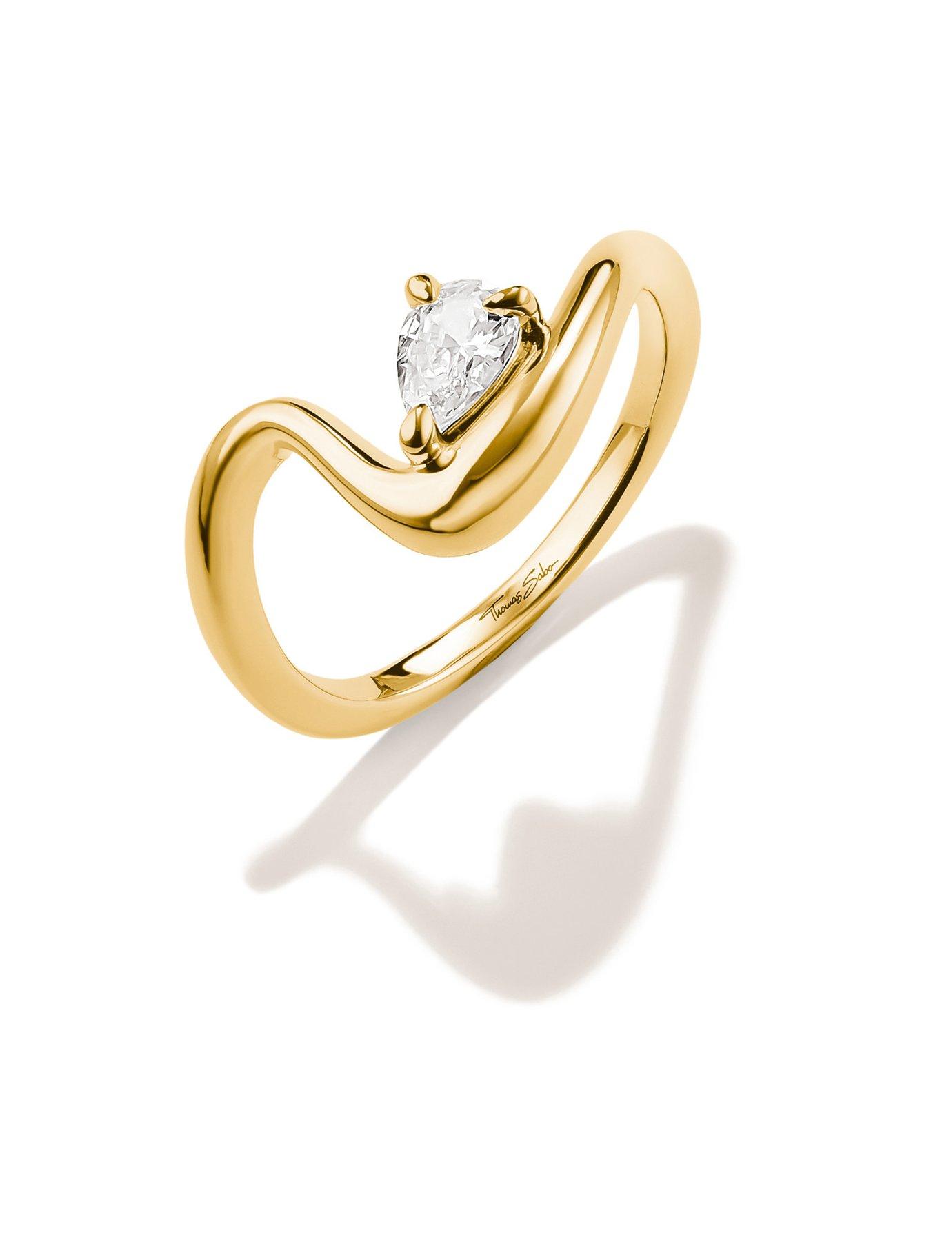 Image 3 of 4 of Thomas Sabo Fluid EleganceRing