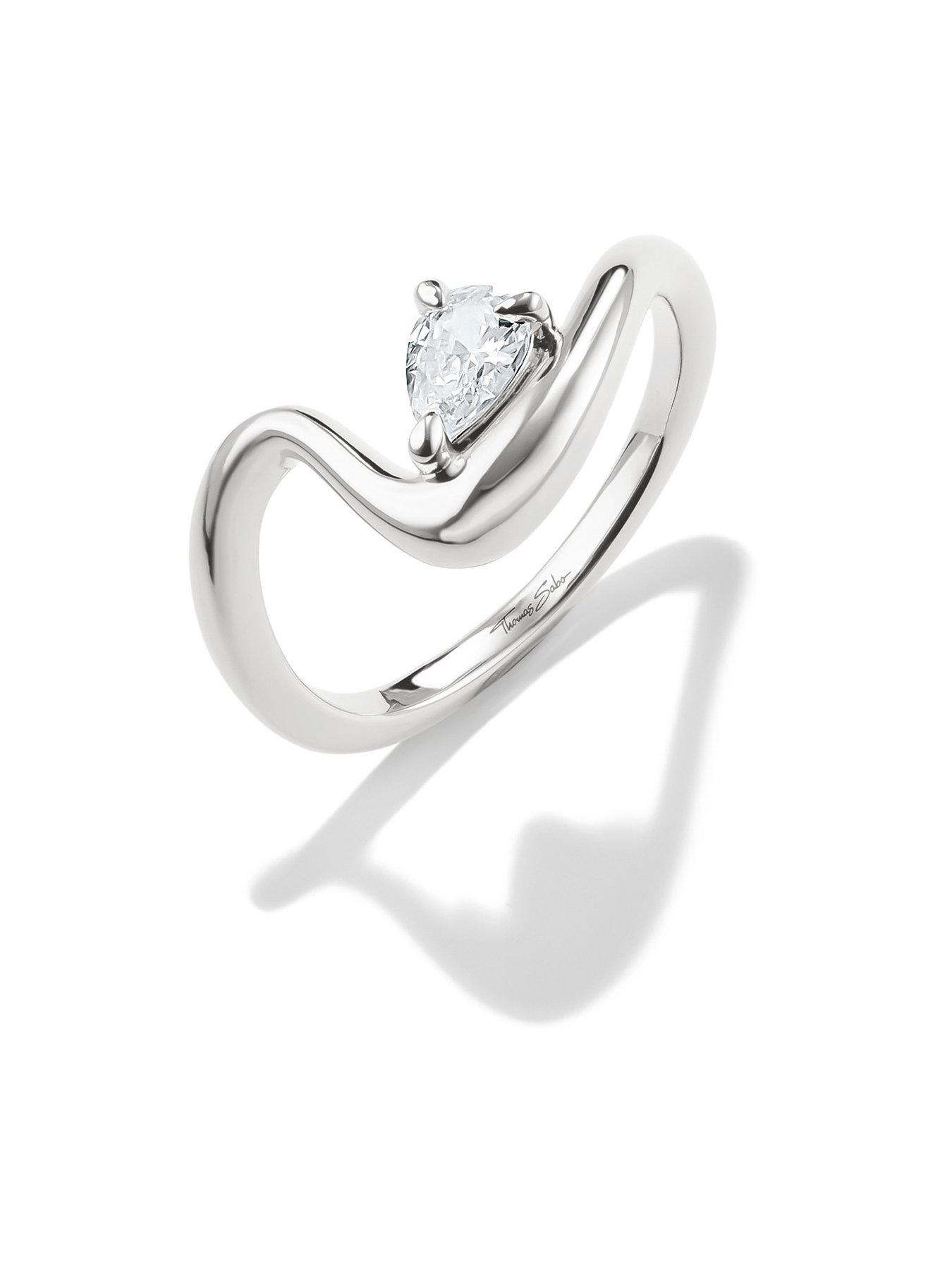 Image 4 of 4 of Thomas Sabo Fluid EleganceRing