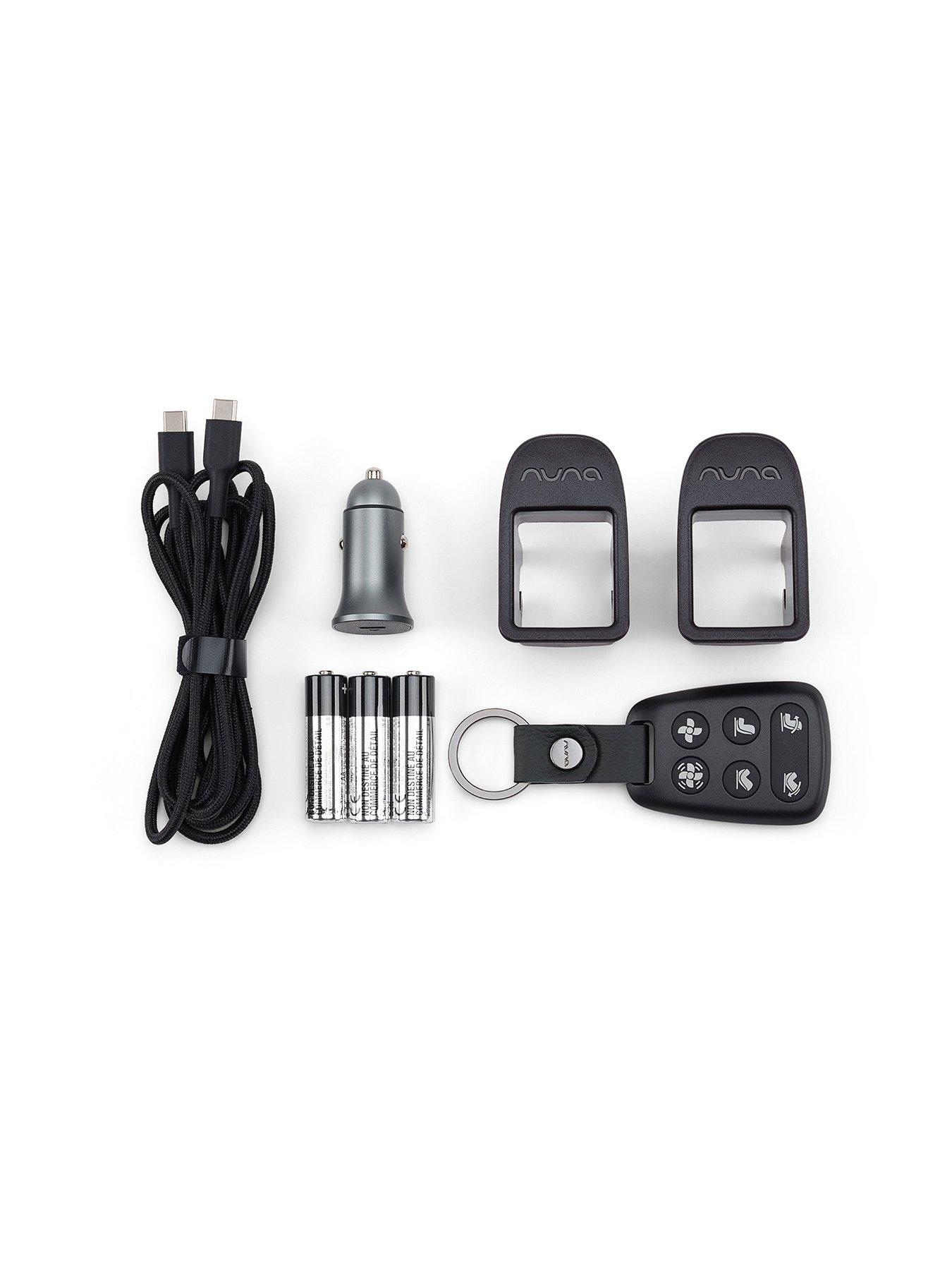 Image 6 of 8 of Nuna RELX Wind Electric Car Seat/R129 - Caviar