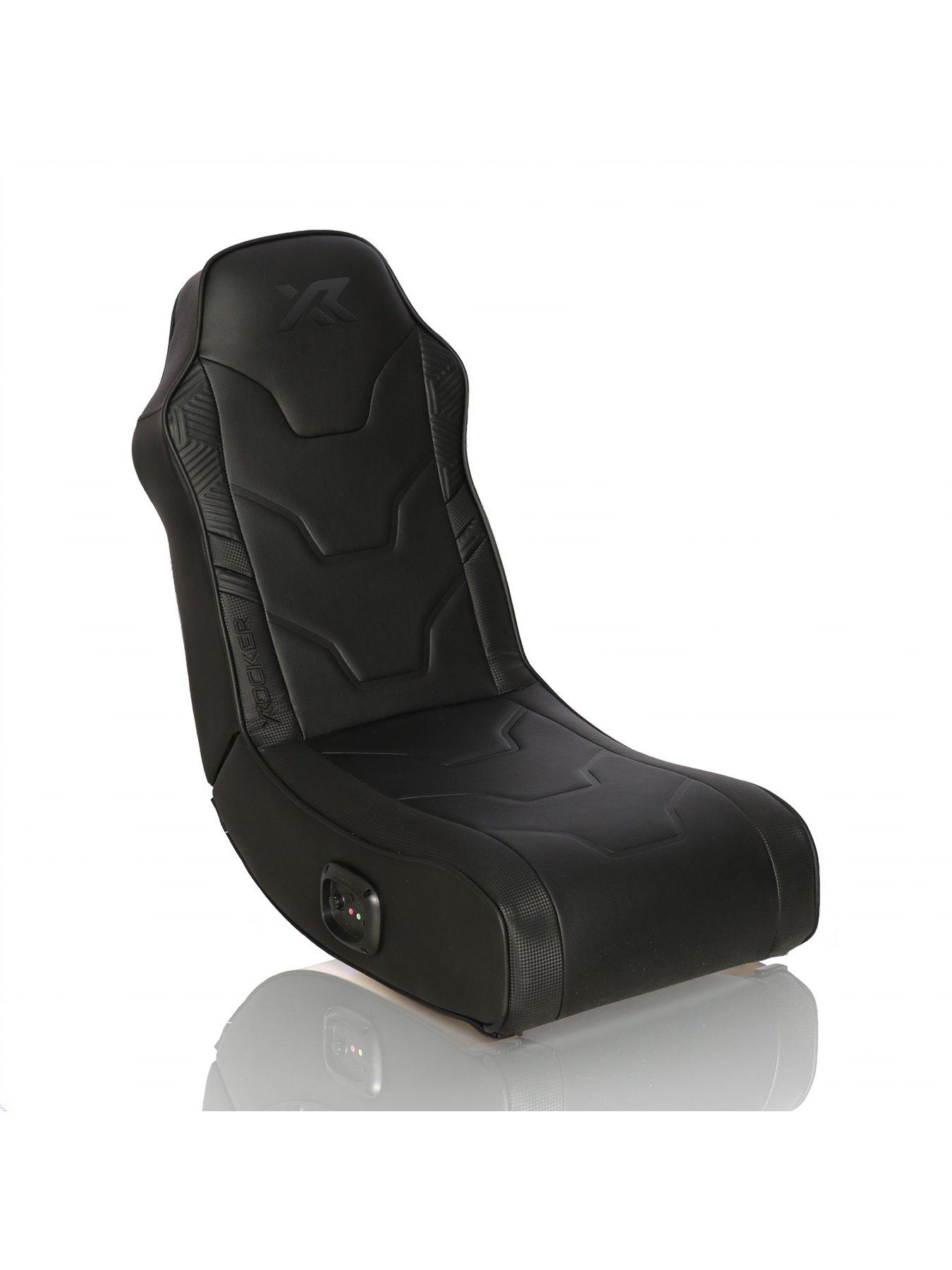 Image 5 of 6 of X Rocker X Rocker Shadow 2.0 Audio Floor Rocker Gaming Chair for Kids - Black Exclusive to Very