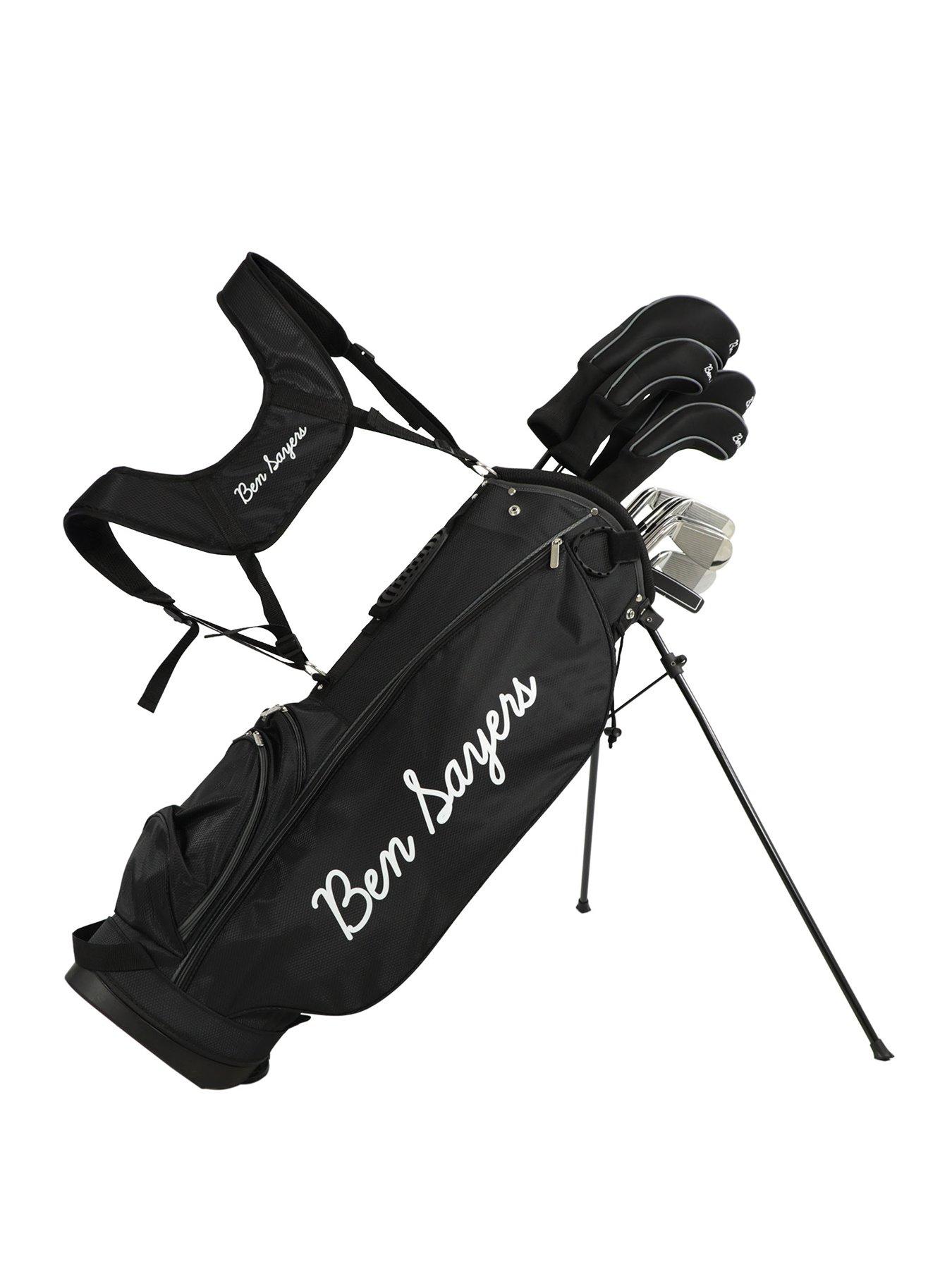 Image 1 of 7 of Ben Sayers M8 Package Set - Golf Stand Bag - Black/Grey - Right Hand