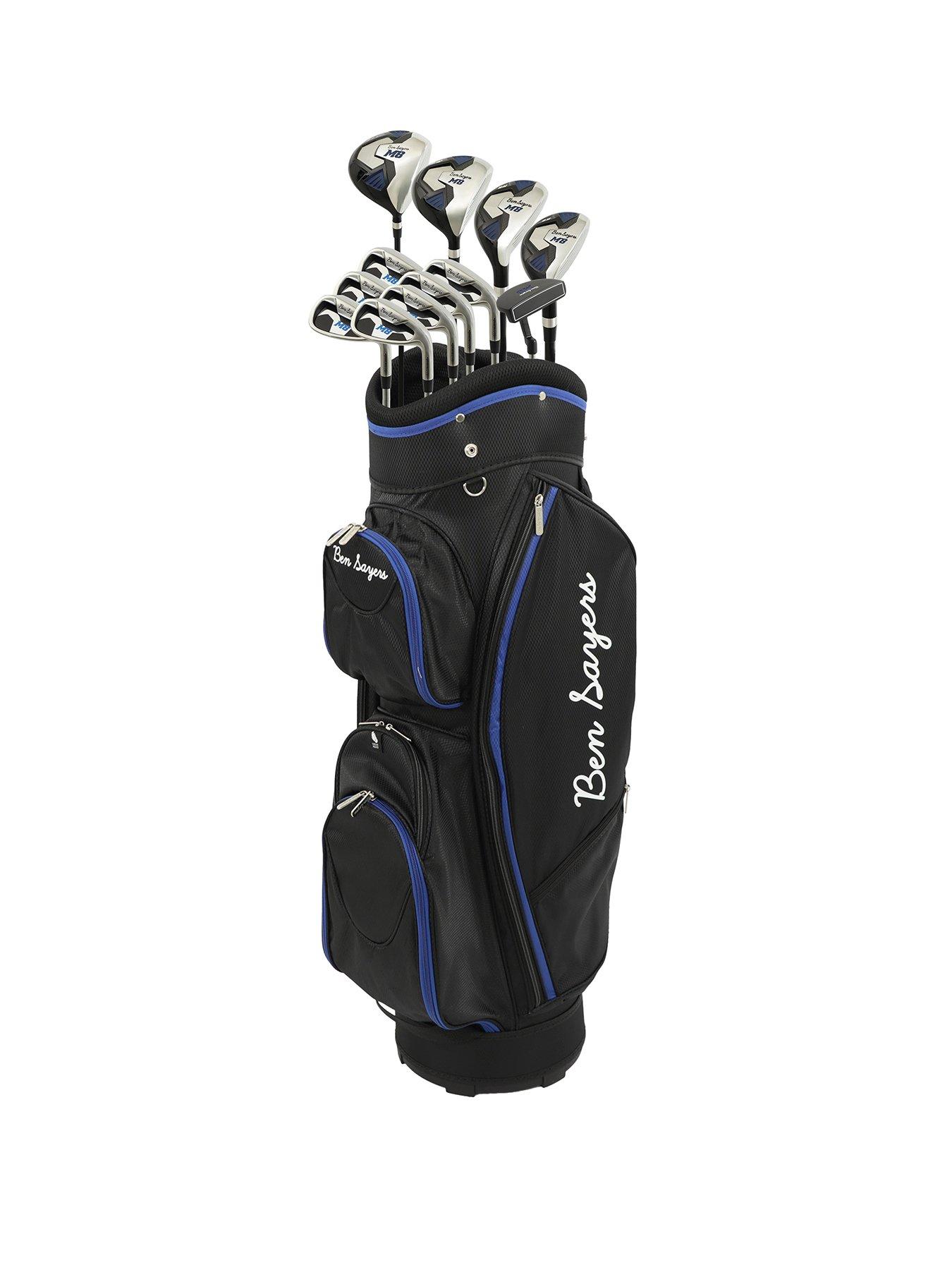 Image 1 of 7 of Ben Sayers M8 Package Set - Golf Cart Bag - Black/Grey - Right Hand