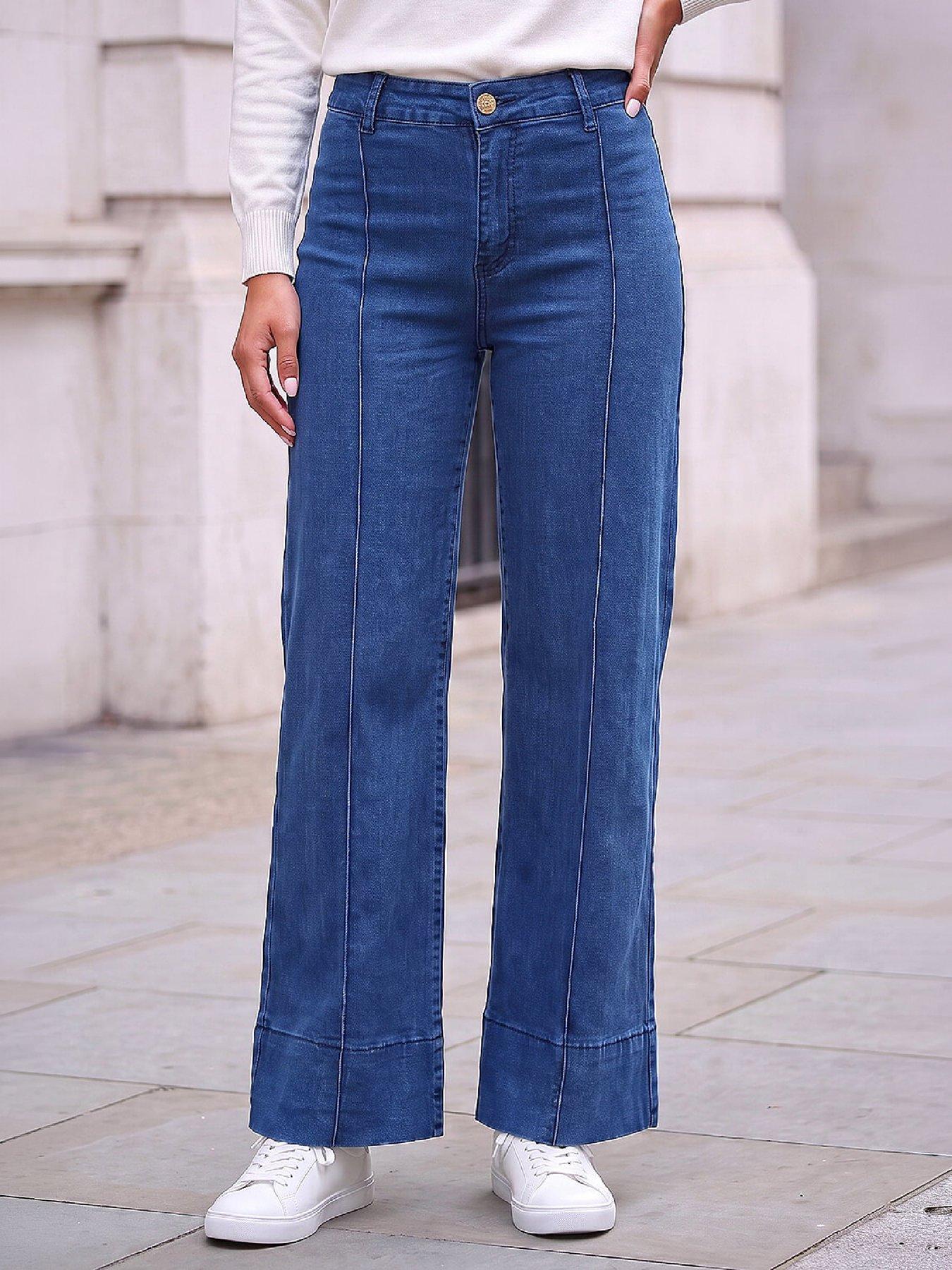 Image 1 of 4 of Roman Petite Seam Detail Jean