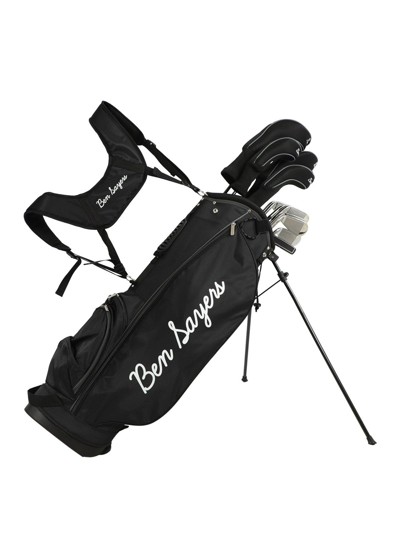 Image 1 of 7 of Ben Sayers M8 Package Set - Golf Stand Bag - Black/Grey - Left Hand