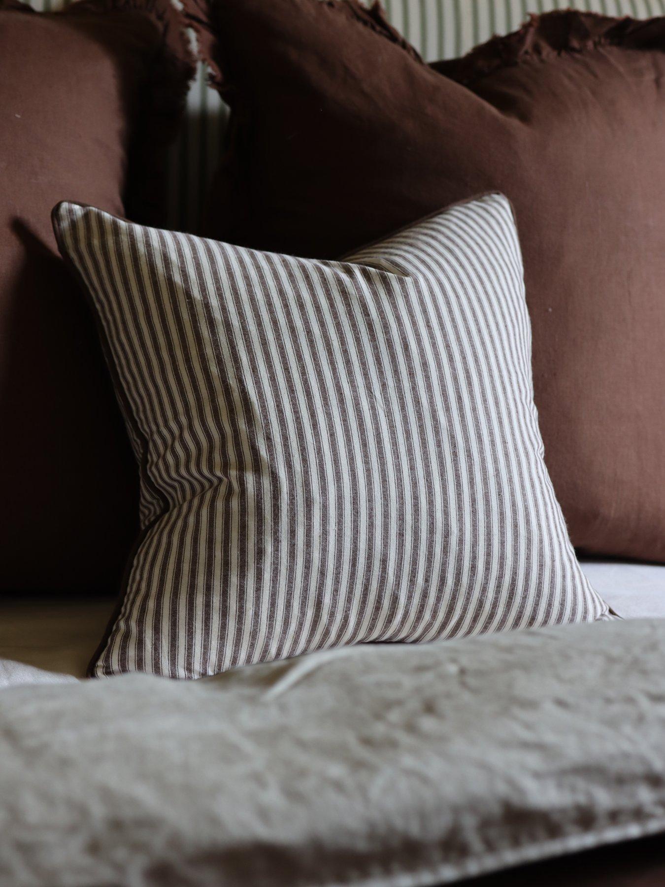 Image 1 of 3 of Ellenvale Interiors Florence Stripe Cushion Cover 45x45