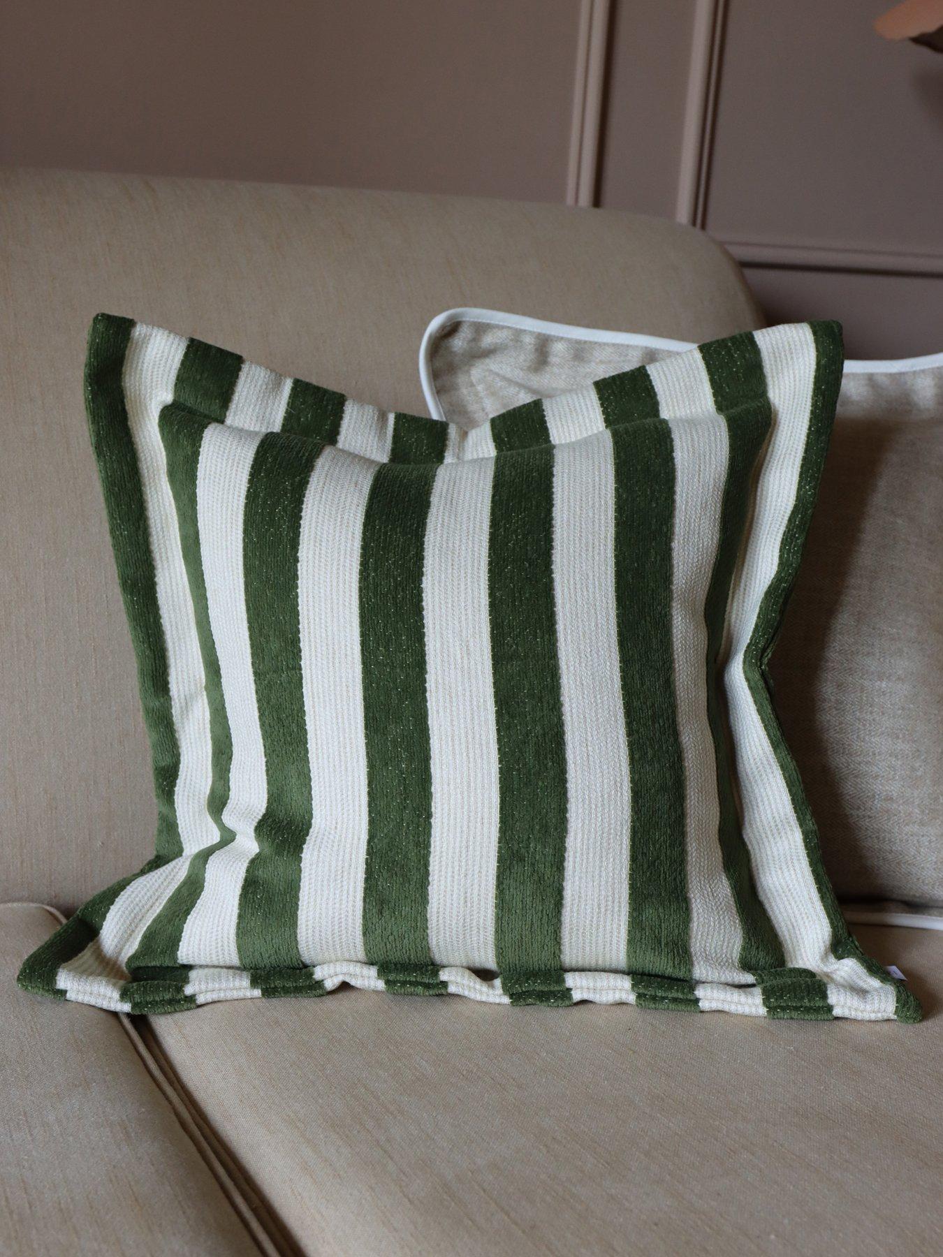 Image 1 of 3 of Ellenvale Interiors Orla Stripe Cushion Cover 45x45