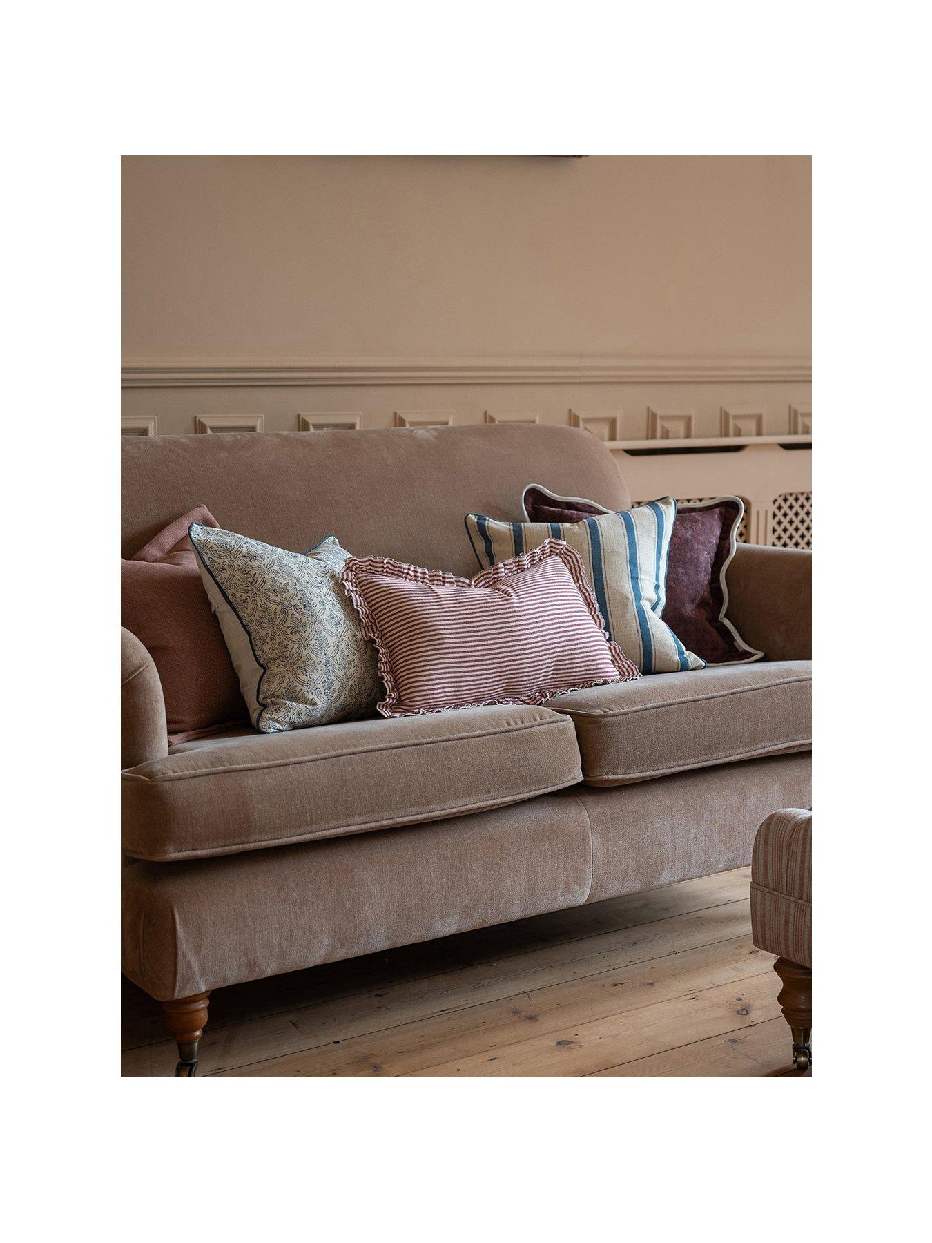 Image 2 of 2 of Ellenvale Interiors Darcy Stripe Cushion Cover 50x30