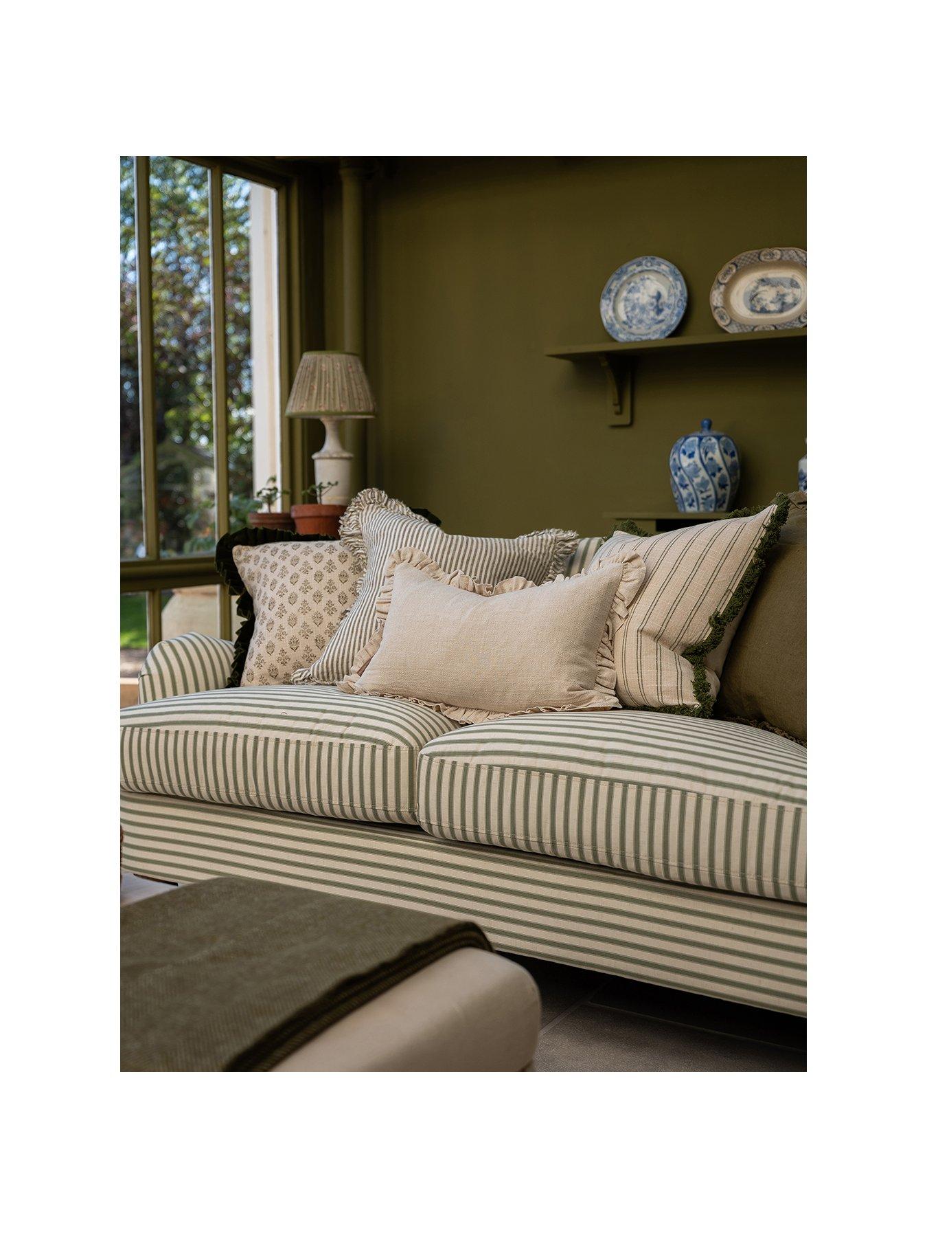 Image 2 of 3 of Ellenvale Interiors Grace Ruffle Cushion Cover 50x30