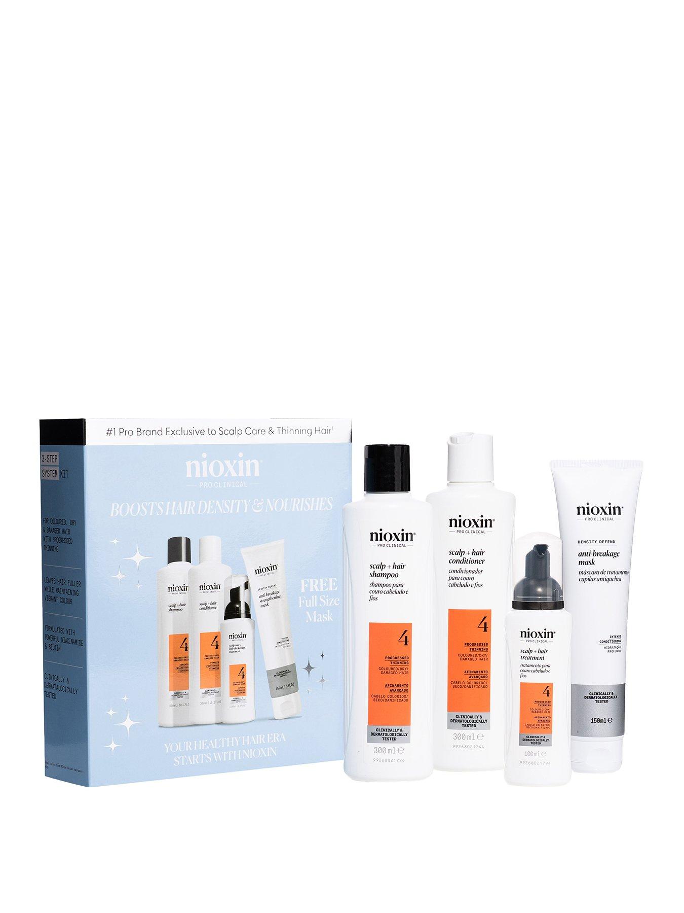 Image 1 of 7 of Nioxin Pro Clinical Hair Density, Nourishing and and Anti-Breakage Haircare Set