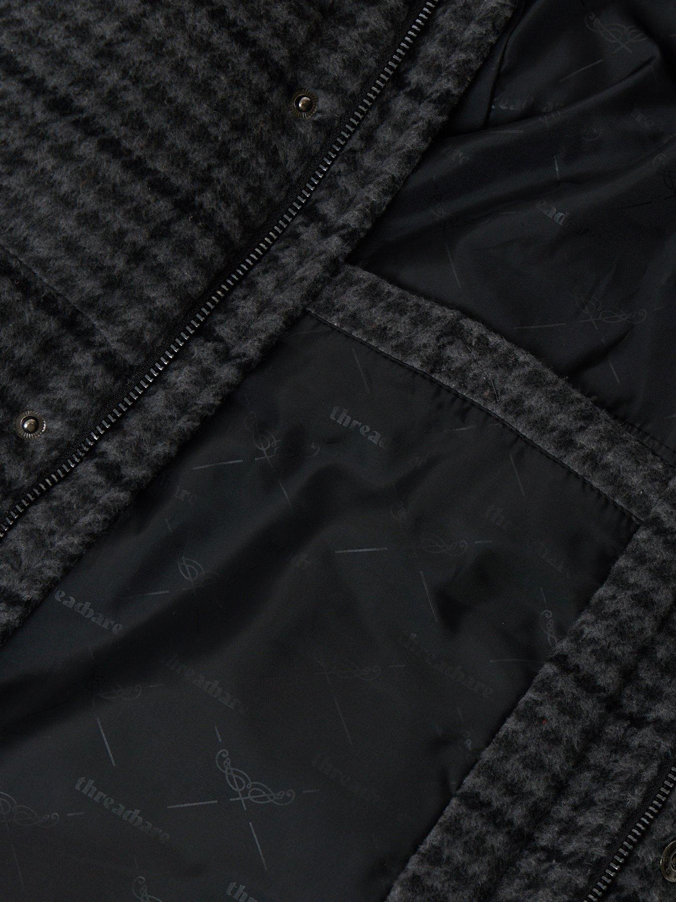 Image 5 of 5 of Threadbare Mens Jacket Ven - Grey Check