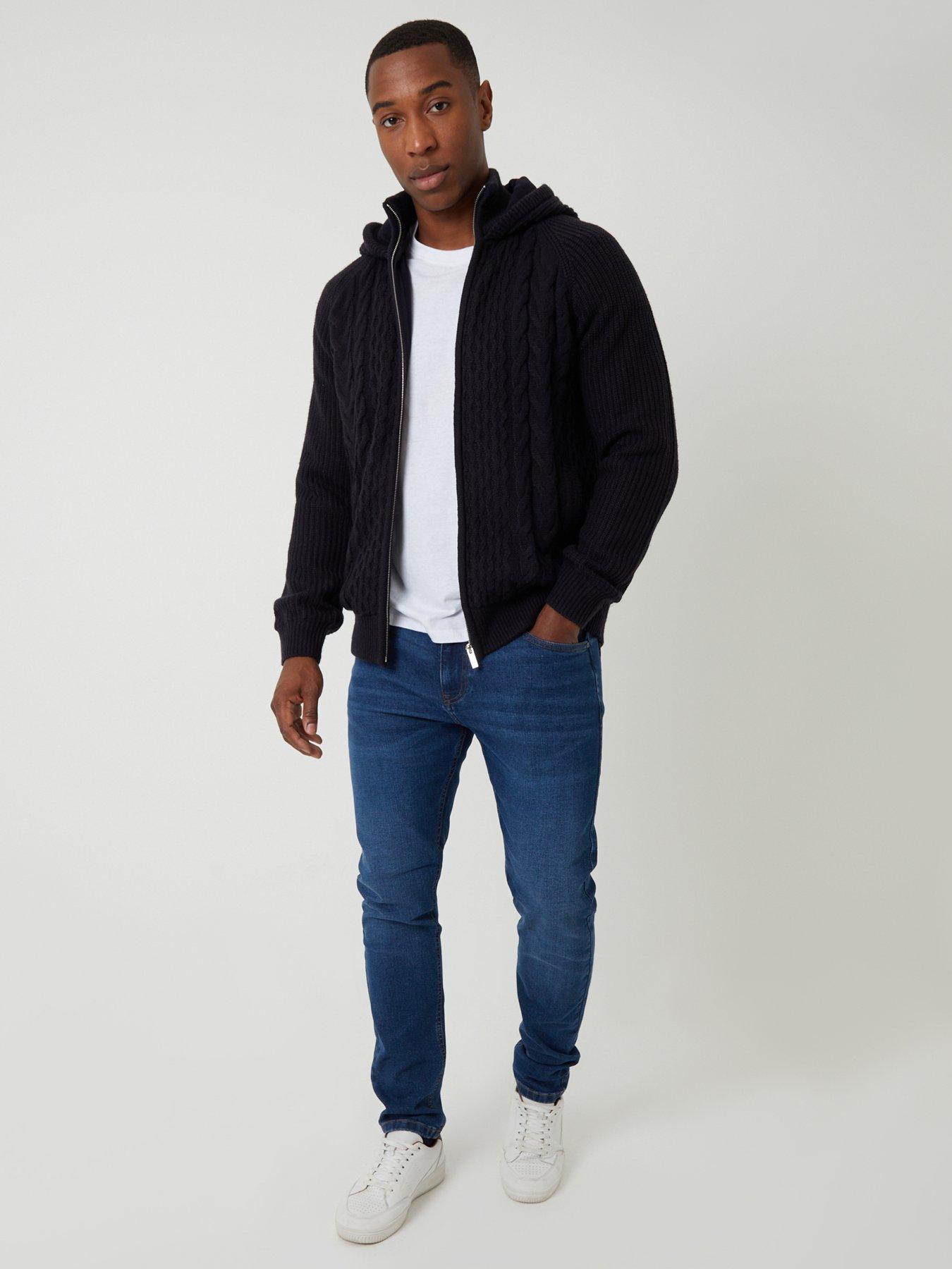 Image 3 of 4 of Threadbare Mens Jeans Slim Fit Islington (R) - Mid Wash