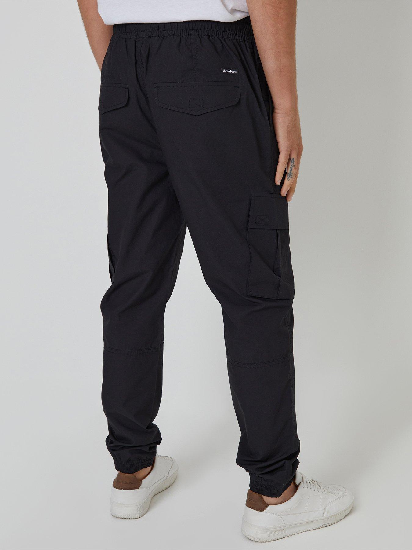 Image 2 of 4 of Threadbare Mens Trouser Prince - Black (Regular Fit)