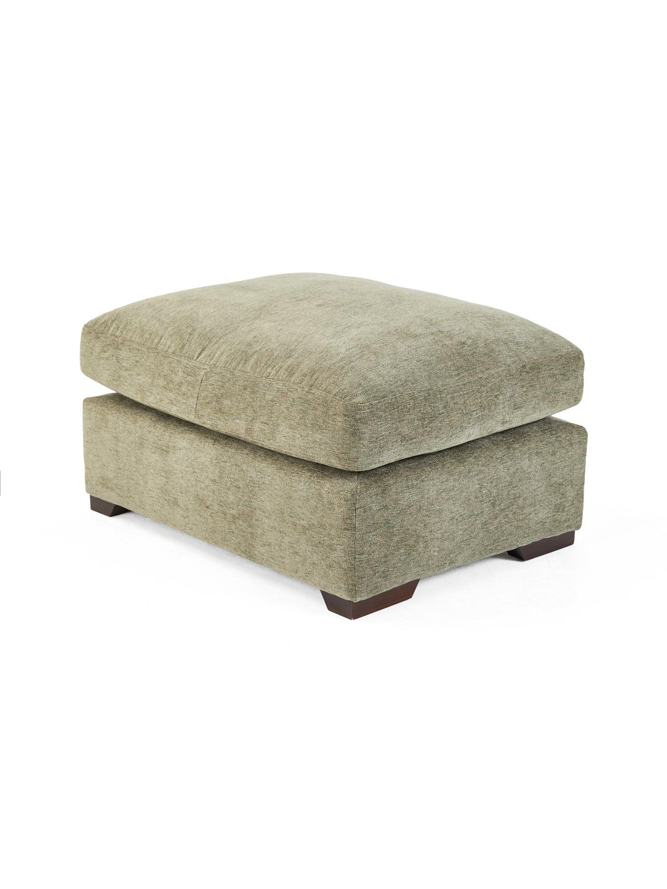 Image 3 of 7 of The Very Collection Paramount Large Footstool - Made to Order in the UK