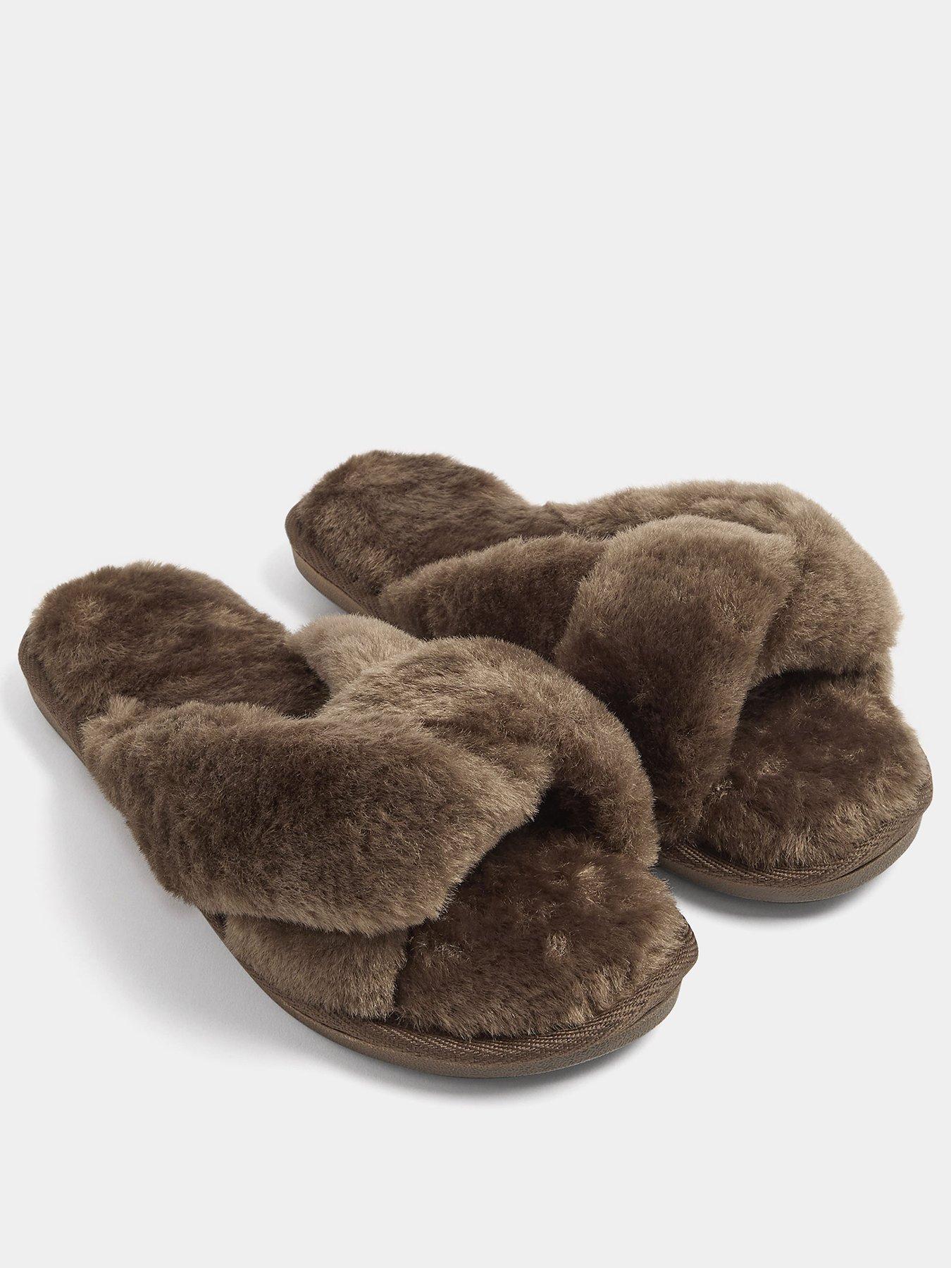 Image 2 of 4 of Yours Twisted Slip On Mule Slipper