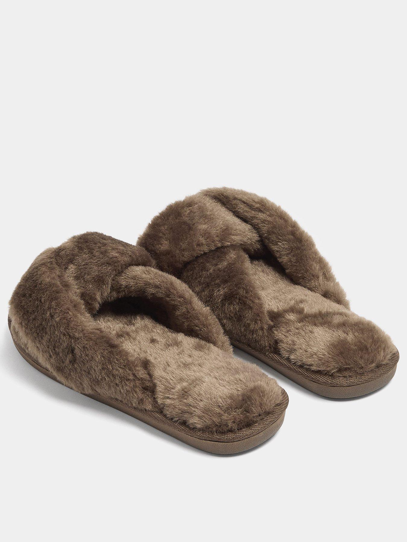Image 3 of 4 of Yours Twisted Slip On Mule Slipper