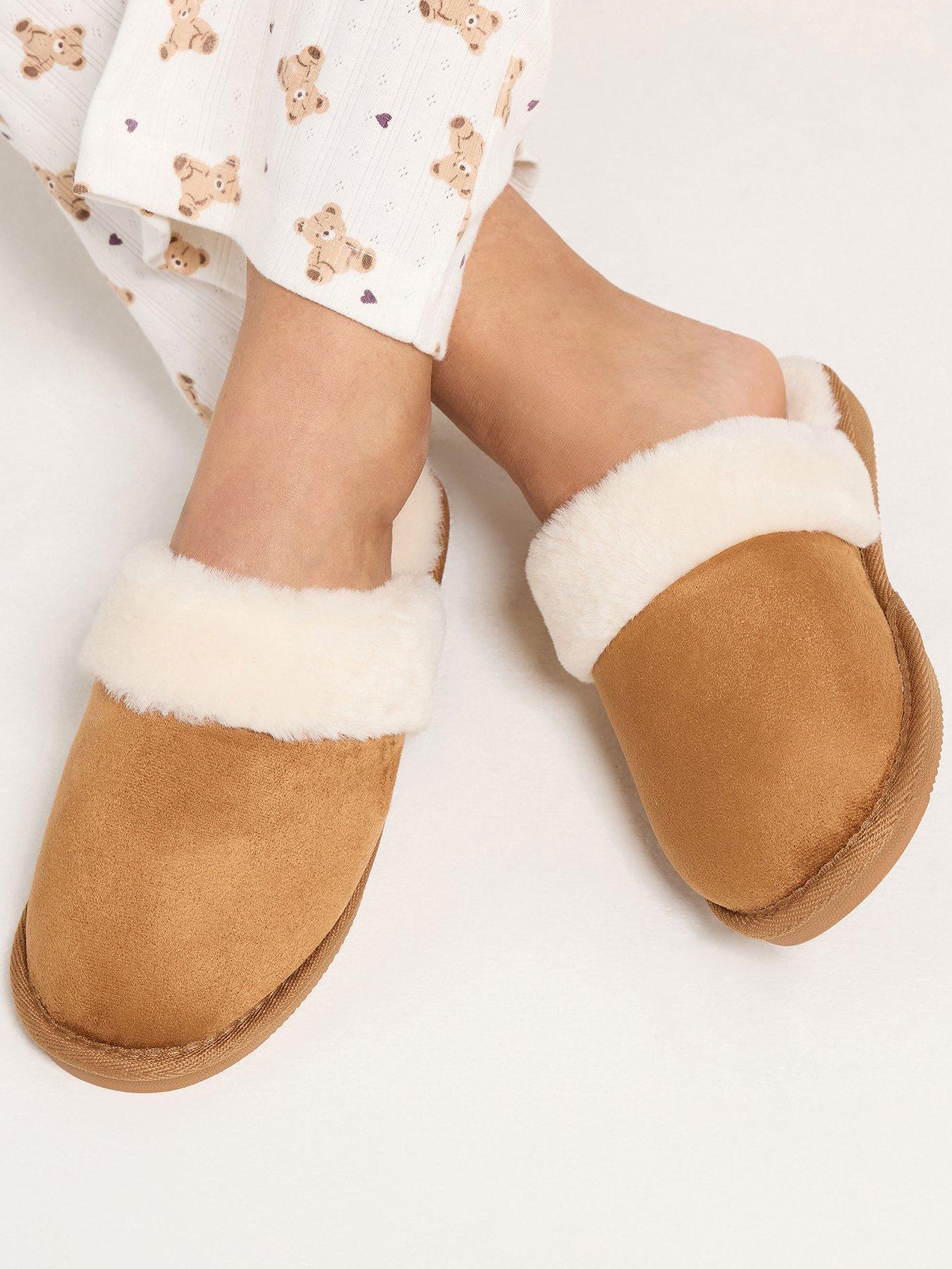 Image 1 of 4 of Yours Faux Shearling Mule Slipper