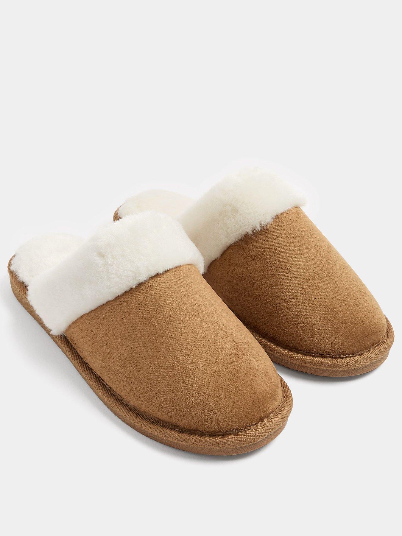 Image 2 of 4 of Yours Faux Shearling Mule Slipper