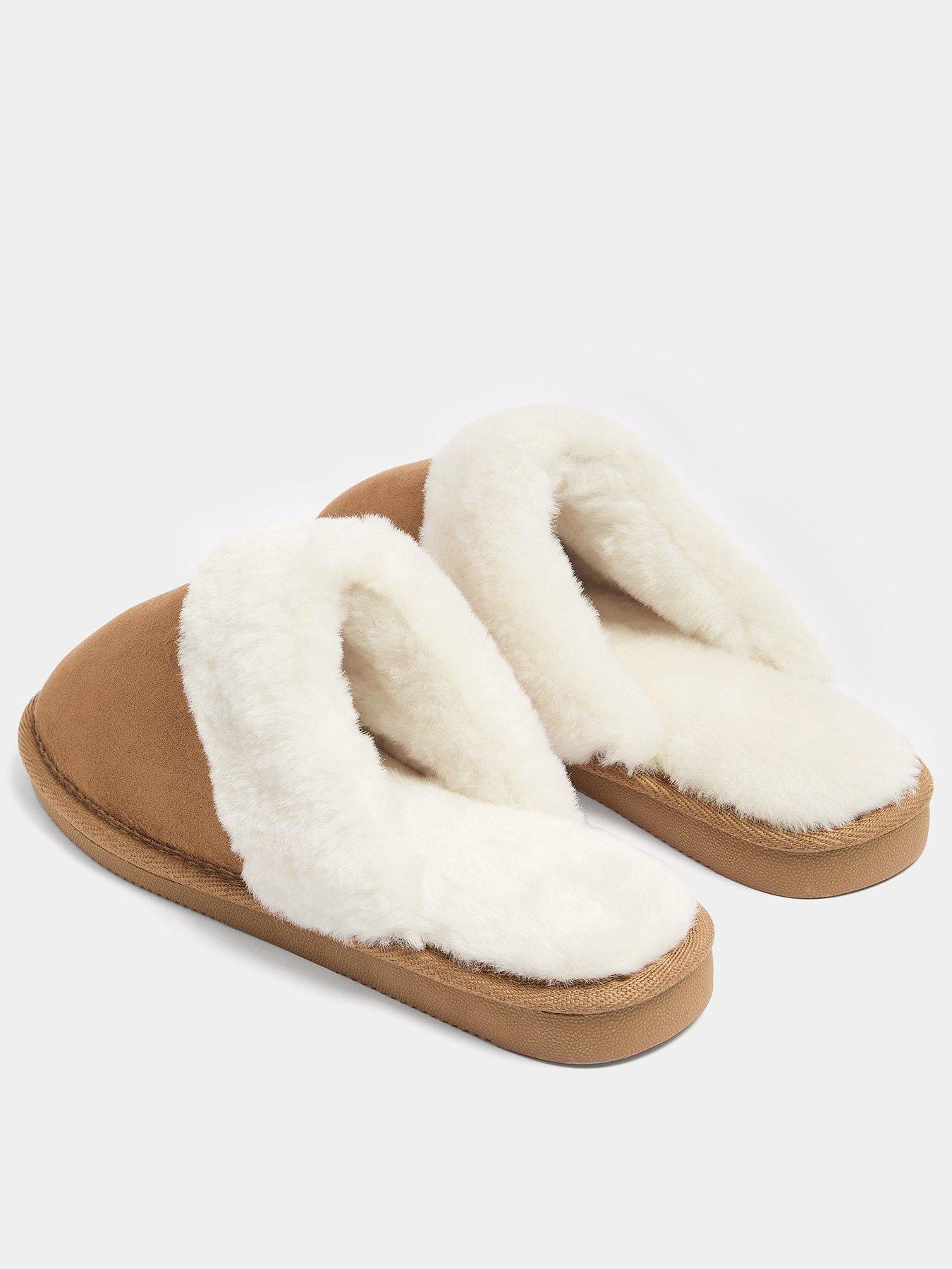 Image 3 of 4 of Yours Faux Shearling Mule Slipper