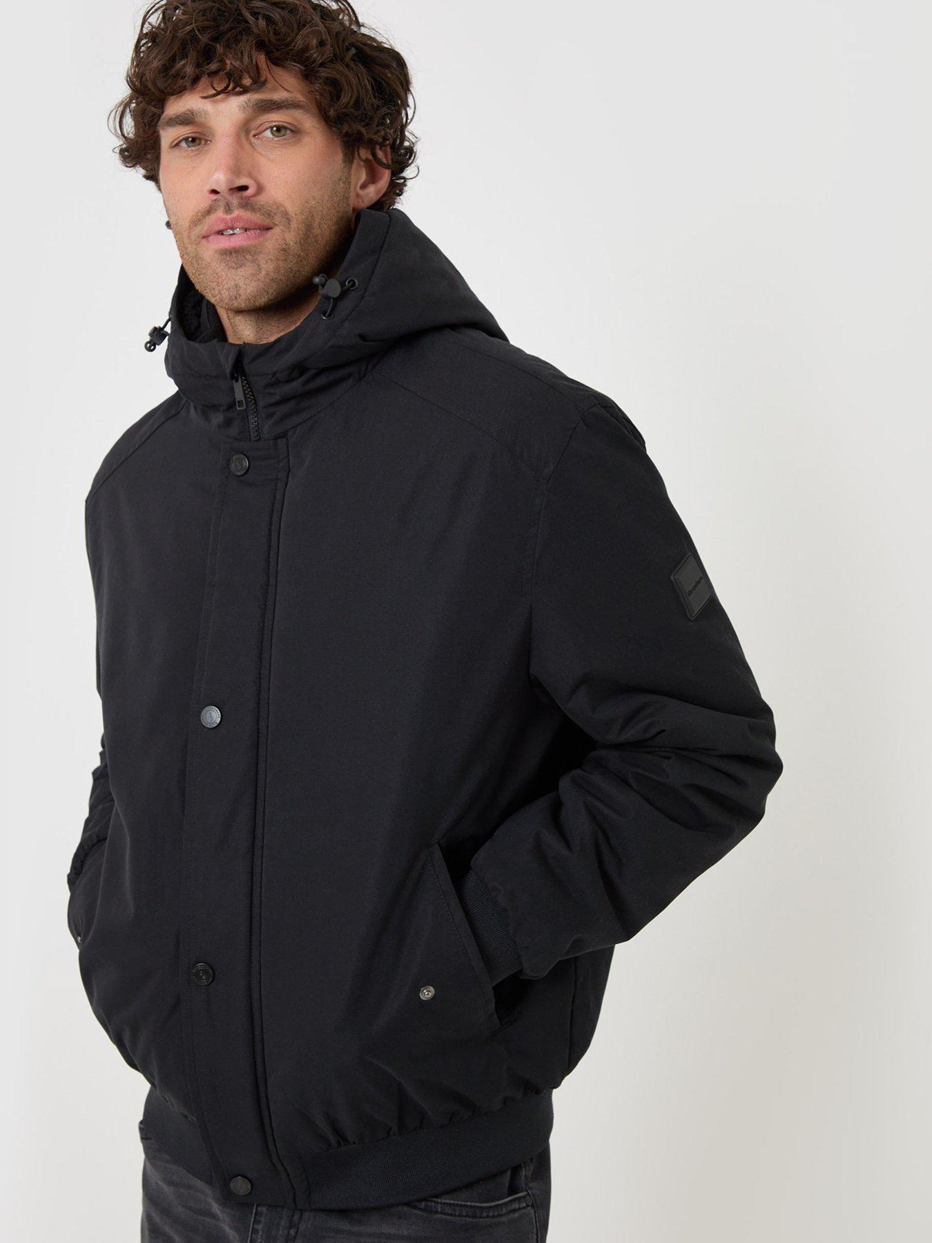 Image 5 of 5 of Threadbare Mens Jacket Silda - Black (with Padding)