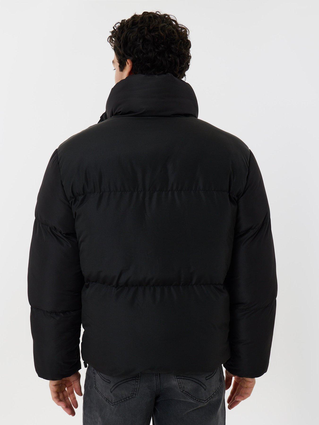 Image 2 of 4 of Threadbare Mens Jacket Fir - Black (with Padding)