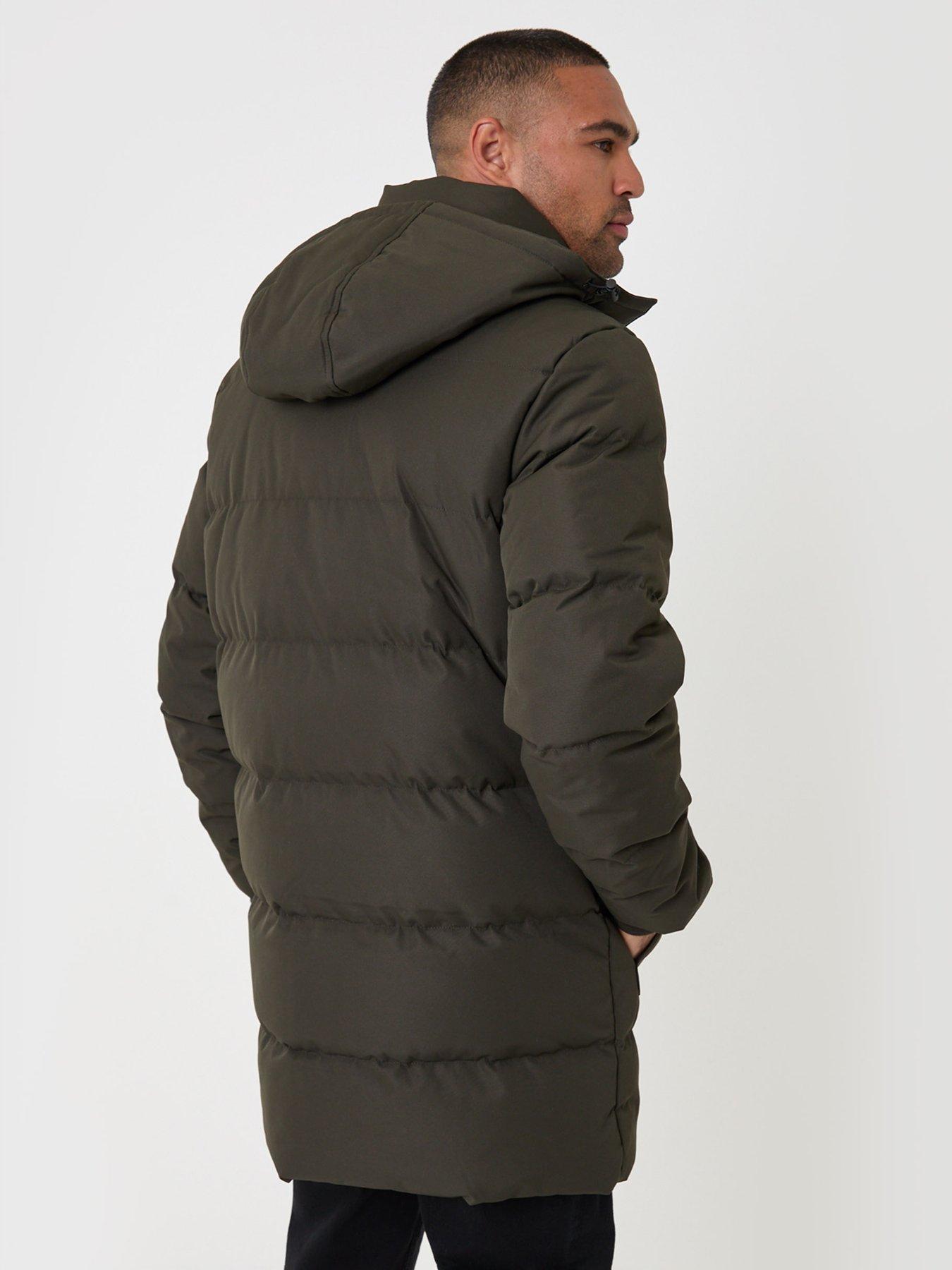 Image 2 of 5 of Threadbare Mens Jacket Coco - Khaki (with Padding)