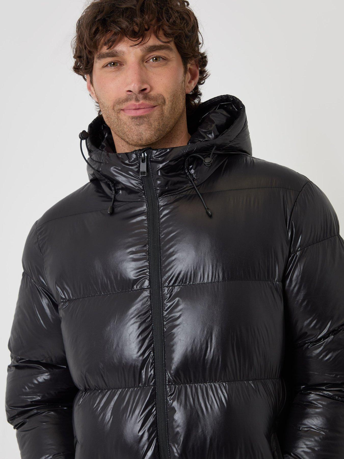 Image 4 of 4 of Threadbare Mens Jacket Lees - Black (was Lee) (with Padding)
