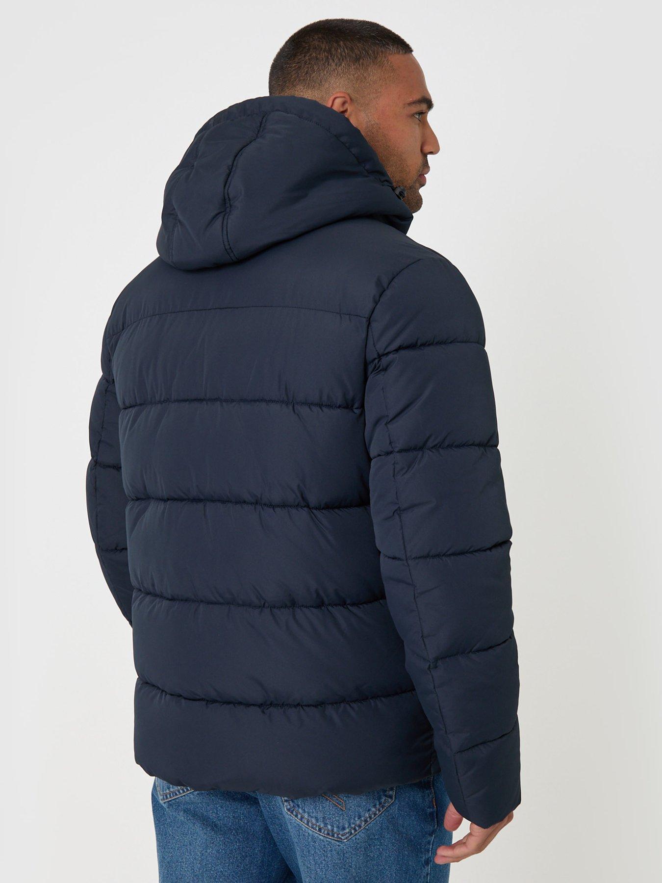 Image 2 of 5 of Threadbare Mens Jacket Torso - Navy (with Padding)