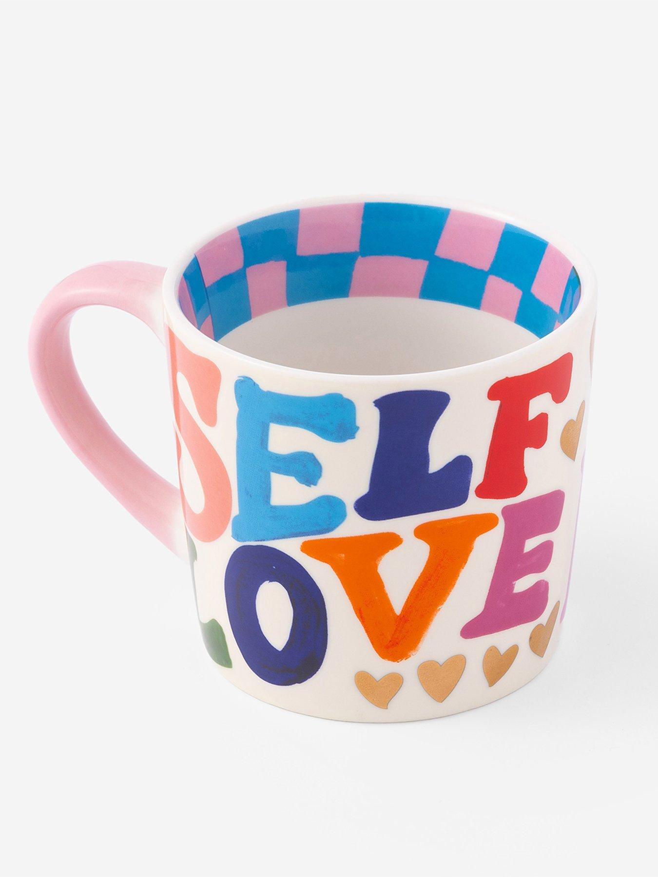 Image 4 of 7 of Eleanor Bowmer Self Love Baby Fabric Covered Journal &amp; Mug Set