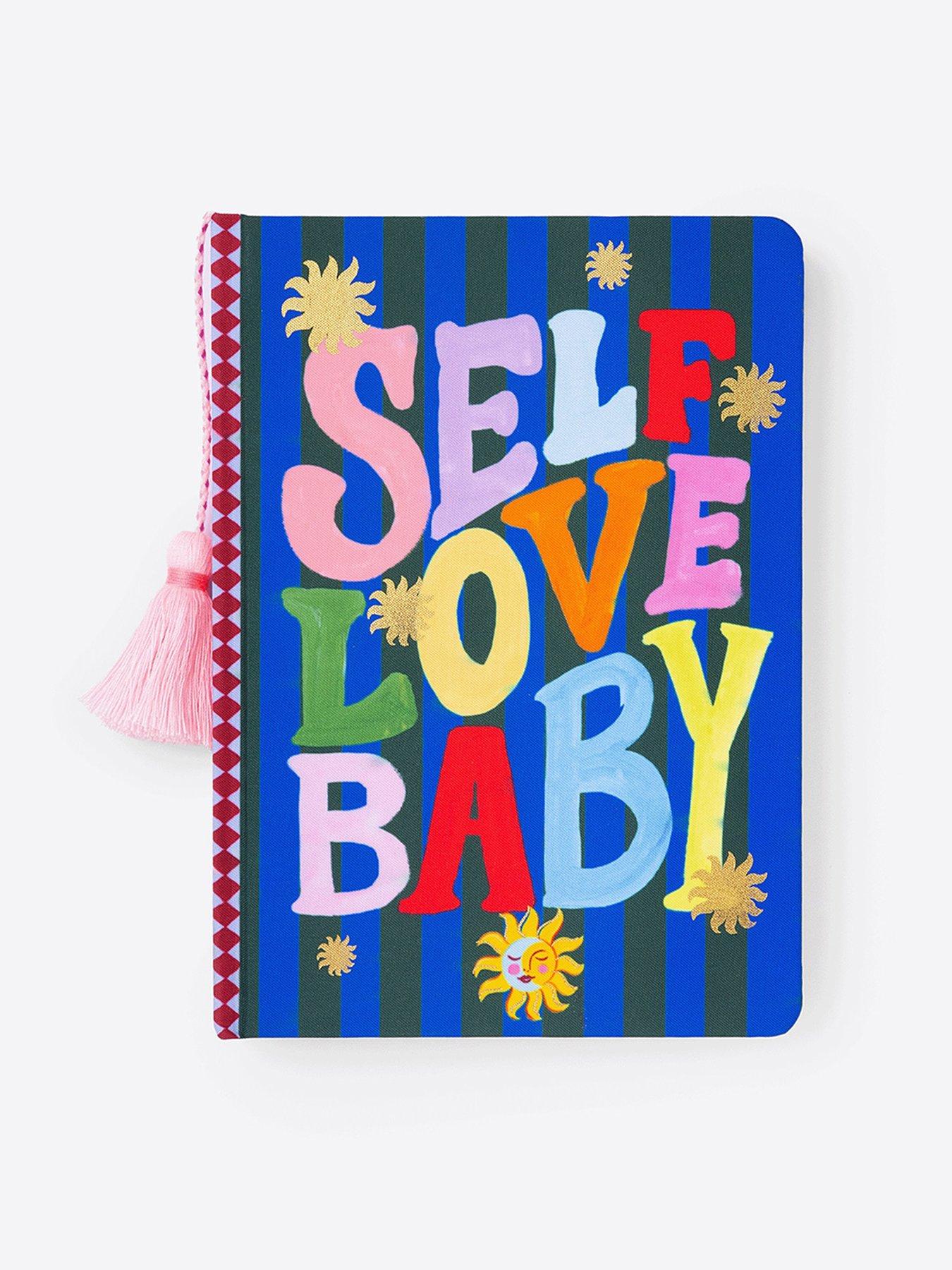 Image 5 of 7 of Eleanor Bowmer Self Love Baby Fabric Covered Journal &amp; Mug Set