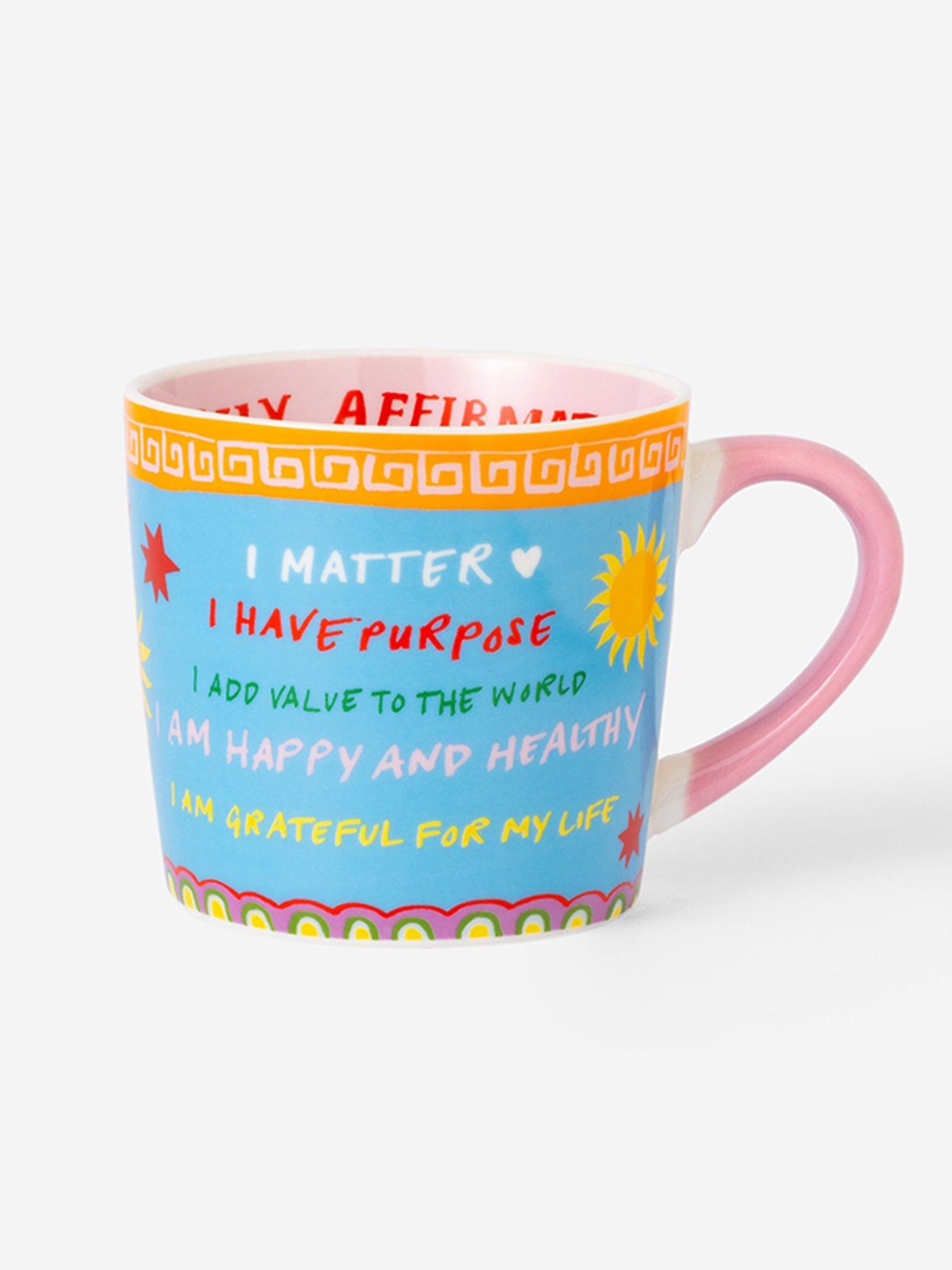Image 5 of 6 of Eleanor Bowmer Daily Affirmations &amp; Gratitude Is My Attitude Mug Set