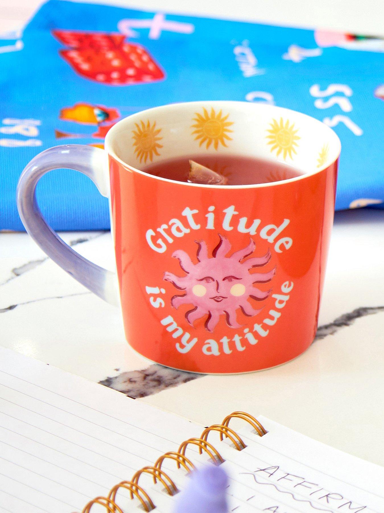 Image 6 of 6 of Eleanor Bowmer Daily Affirmations &amp; Gratitude Is My Attitude Mug Set